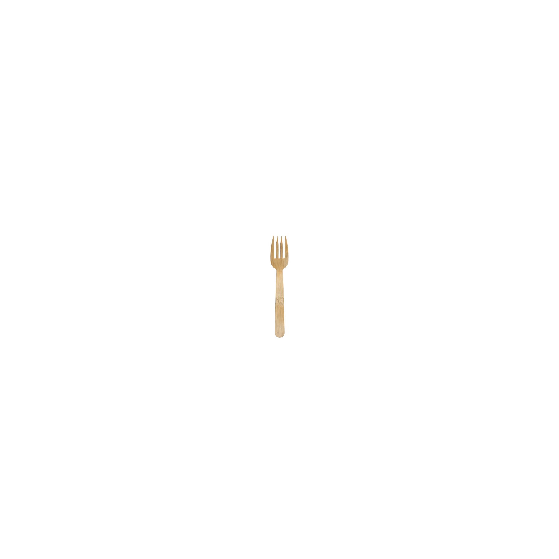 Fingerfood - Gabeln, Bambus "pure" 12 cm