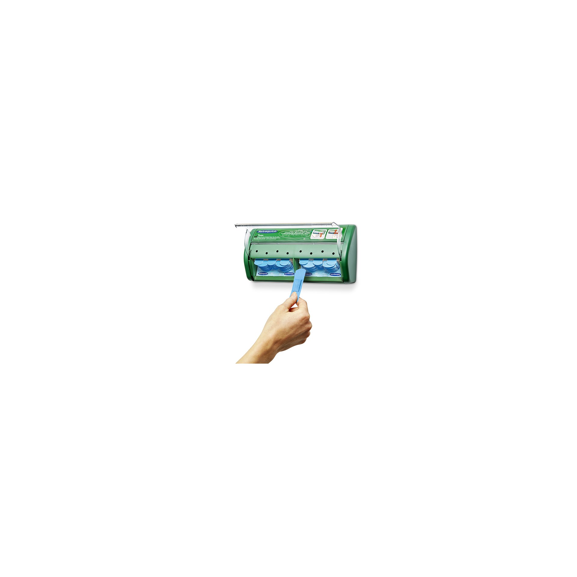 "Cederroth" Salvequick, Pflasterspender Detectable 11,4 cm x 22,6 cm x 5,4 cm blau "Cederroth" Salvequick, Pflasterspender Detectable 11,4 cm x 22,6 cm x 5,4 cm blau