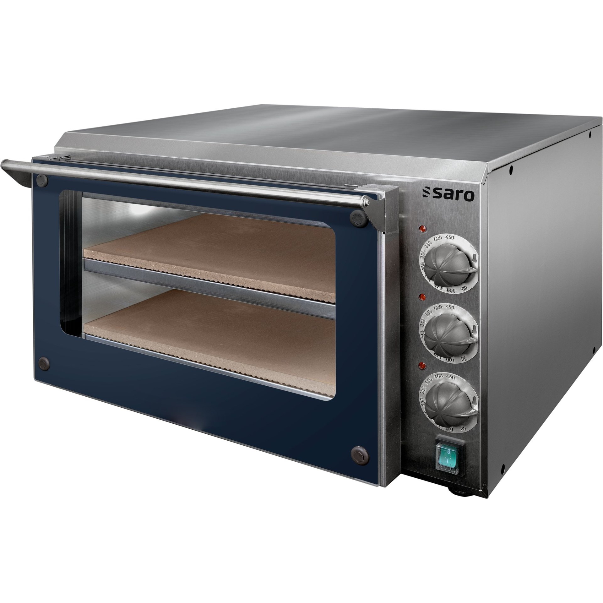 Mini-Pizzaofen für 2 Pizzen Modell ETNA 2 Mini-Pizzaofen für 2 Pizzen Modell ETNA 2