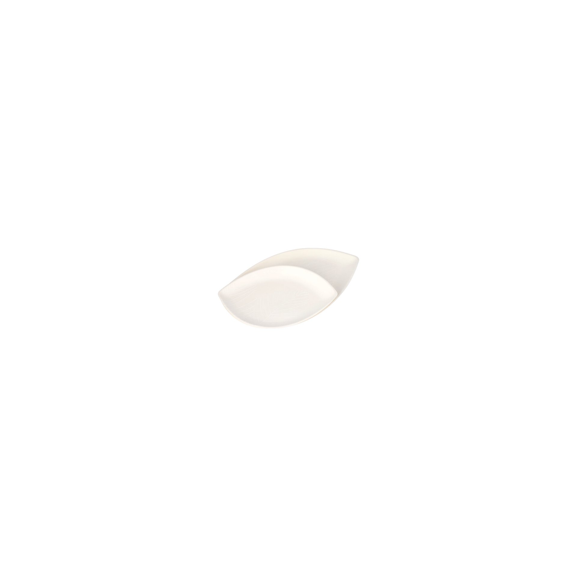 Teller "Folia" Zuckerrohr oval 23,6 cm x 35,6 cm
