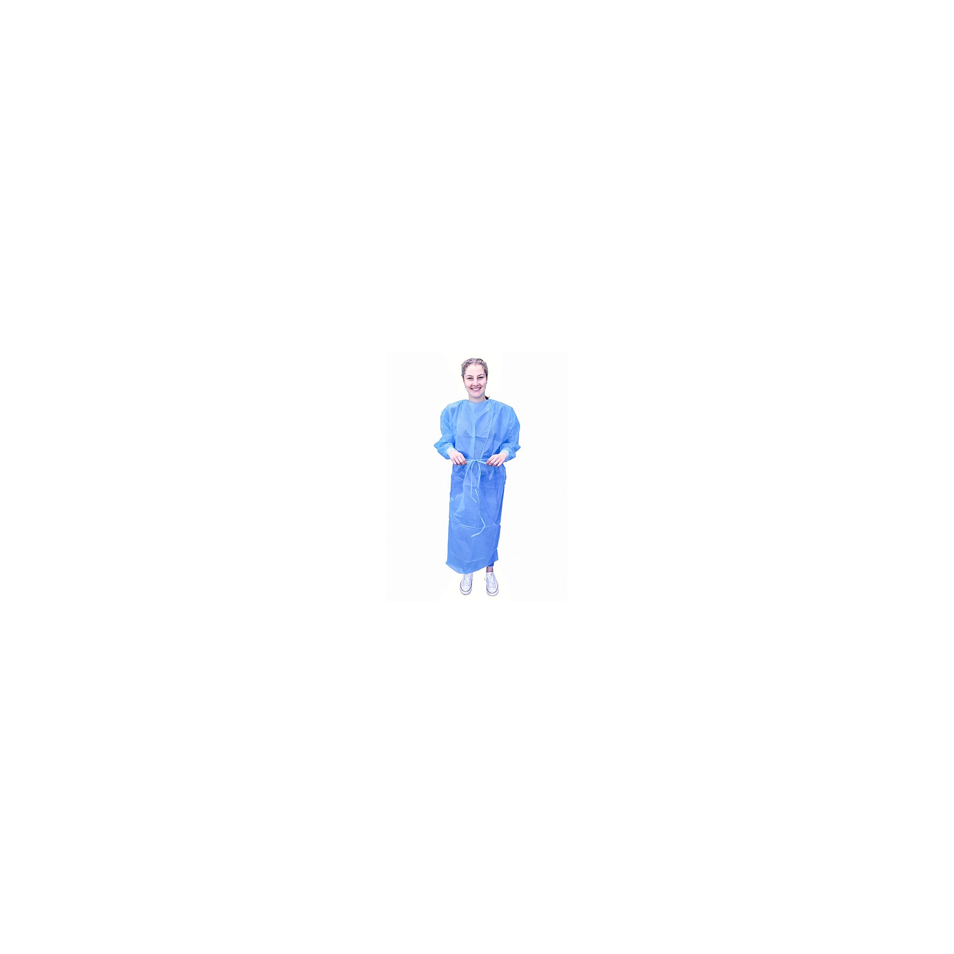 "Medi-Inn" Schutzkittel 139 cm x 139 cm blau "Medi-Inn" Schutzkittel 139 cm x 139 cm blau