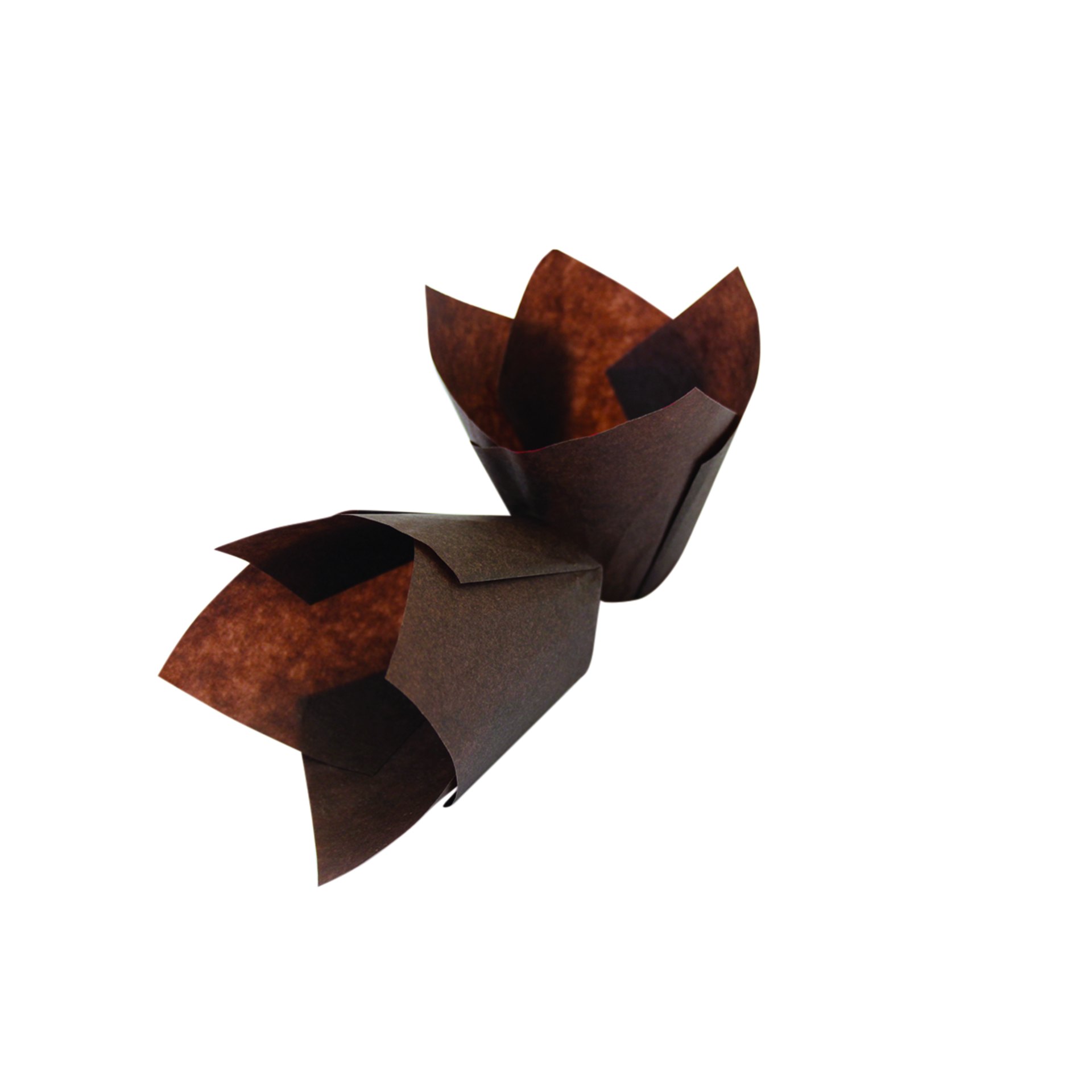 Muffinform Tulpe, braun Muffinform Tulpe, braun