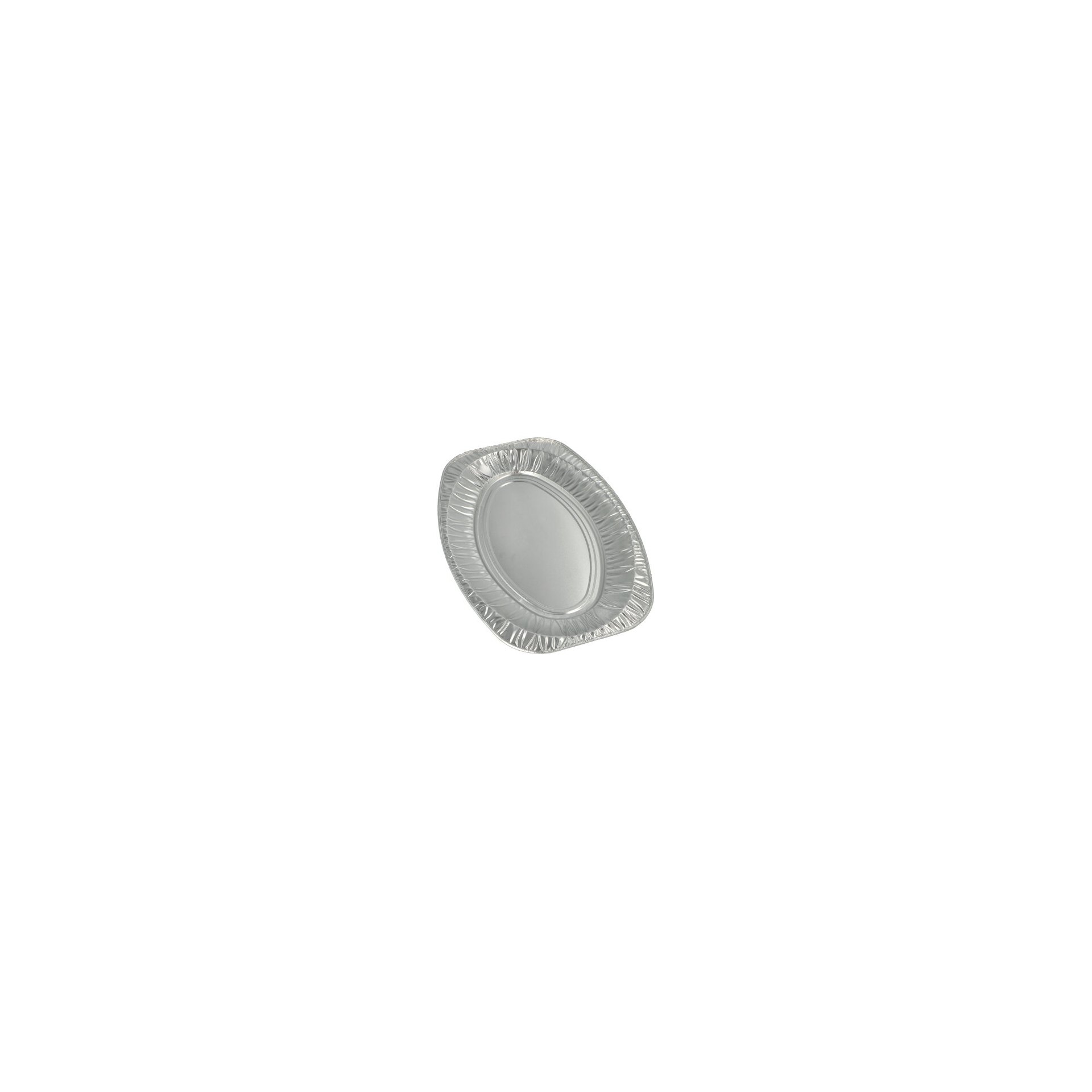 Servierplatten, Alu oval 43 cm x 29 cm Servierplatten, Alu oval 43 cm x 29 cm