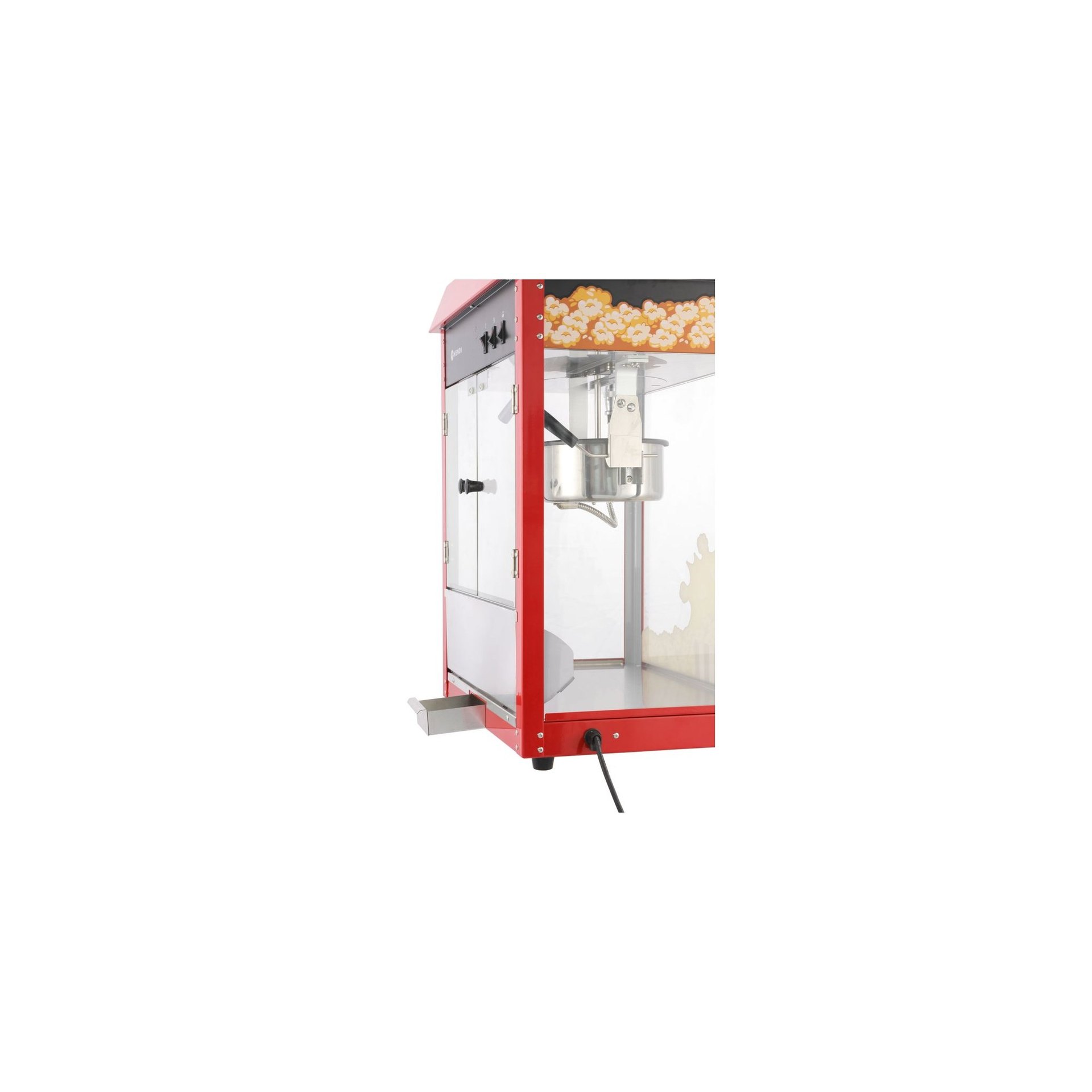 Popcorn-Maschine, Rot, 230V/1500W, 574x420x(H)778mm Popcorn-Maschine, Rot, 230V/1500W, 574x420x(H)778mm