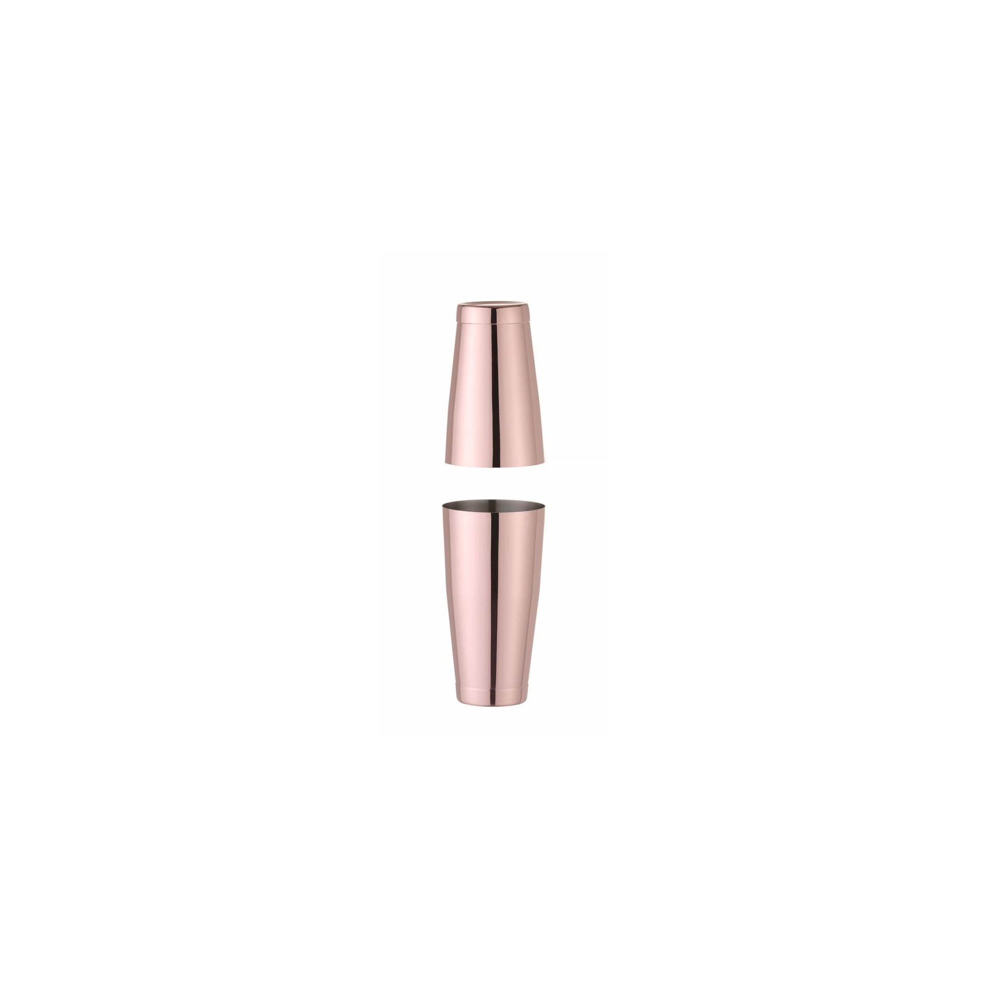 Tin-on-Tin Boston Shaker, BarUp, 0,8L, Kupfer, ⌀90mm Tin-on-Tin Boston Shaker, BarUp, 0,8L, Kupfer, ⌀90mm