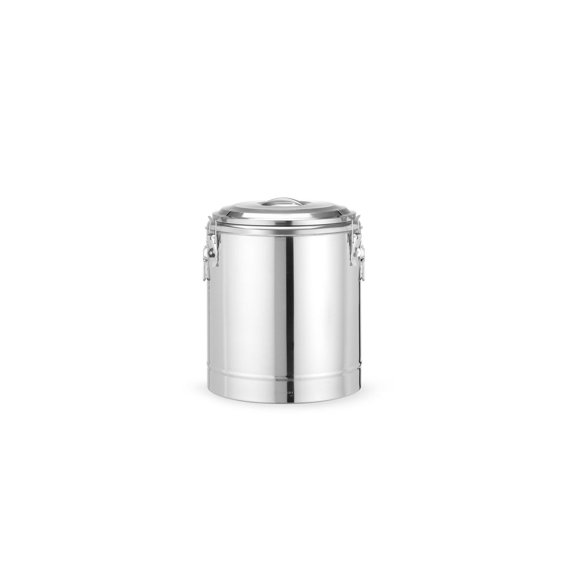 Isolierter tragbarer Behälter, Kitchen Line, 36L, Silber, ⌀400x(H)500mm Isolierter tragbarer Behälter, Kitchen Line, 36L, Silber, ⌀400x(H)500mm