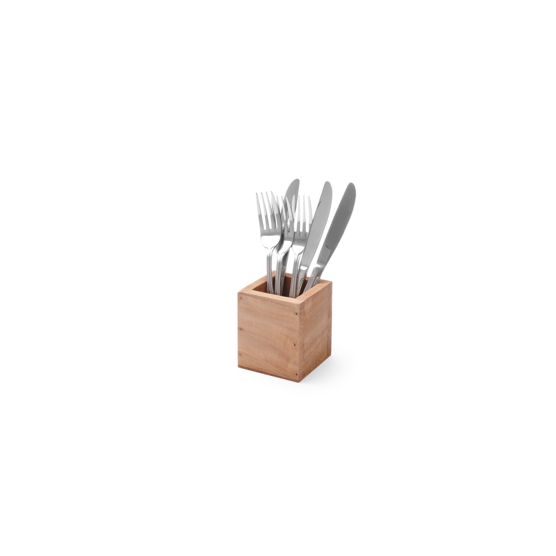 Besteckbox, 80x80x(H)95mm Besteckbox, 80x80x(H)95mm