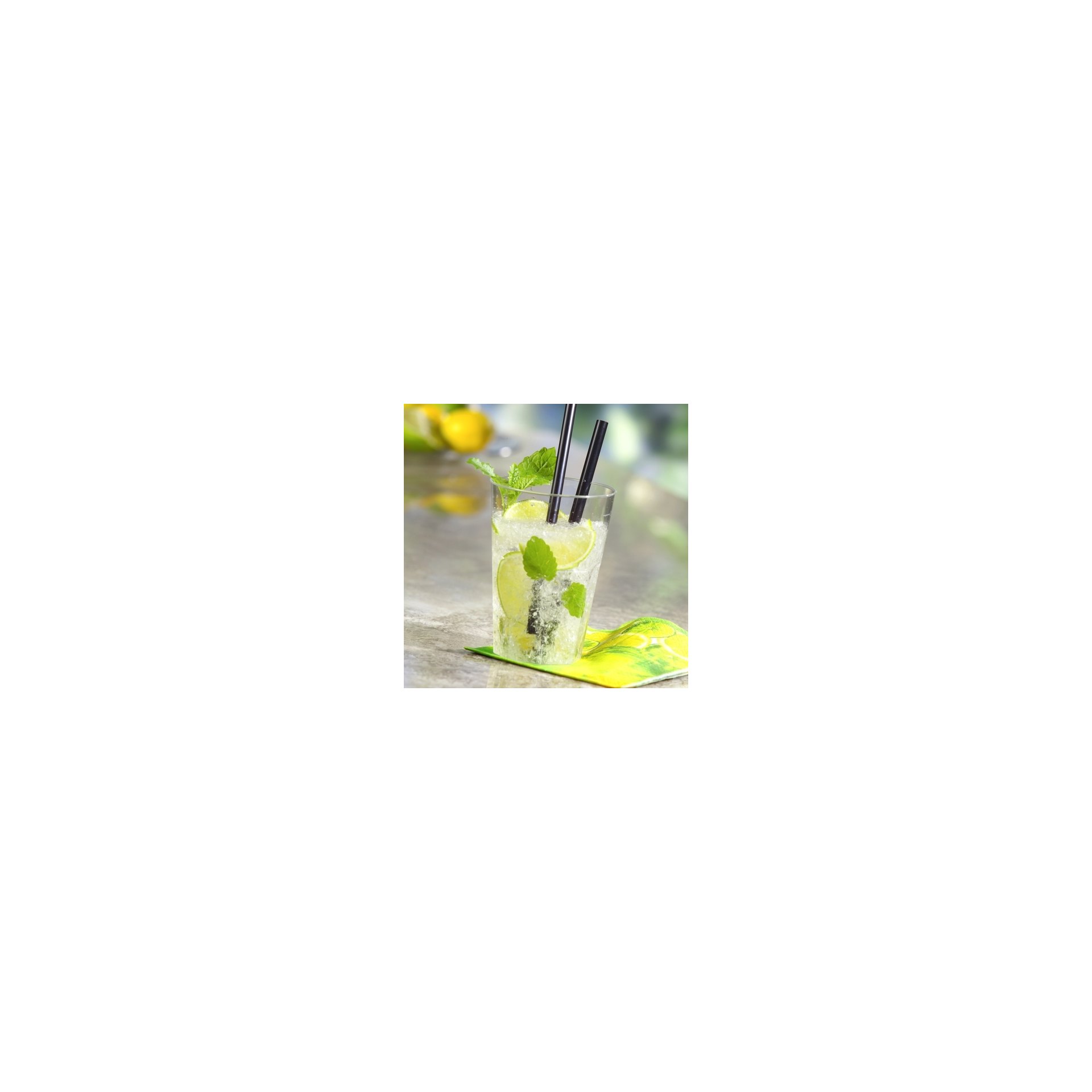 Mehrweg-Gläser für Caipirinha PP 0,3 l Ø 8 cm · 11 cm transluzent Mehrweg-Gläser für Caipirinha PP 0,3 l Ø 8 cm · 11 cm transluzent