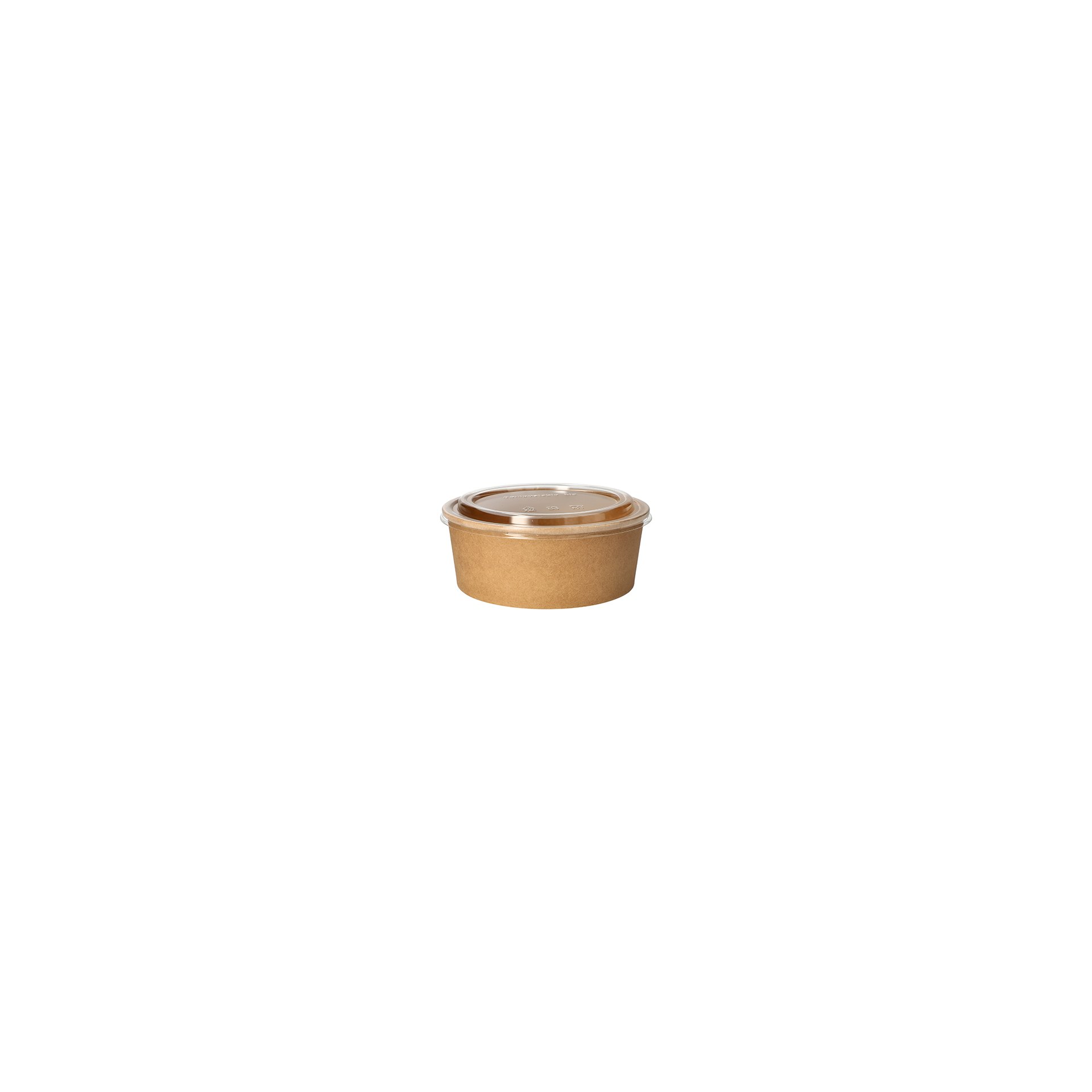 Salatschalen, Pappe rund 1300 ml Ø 18,4 cm · 7 cm braun Salatschalen, Pappe rund 1300 ml Ø 18,4 cm · 7 cm braun