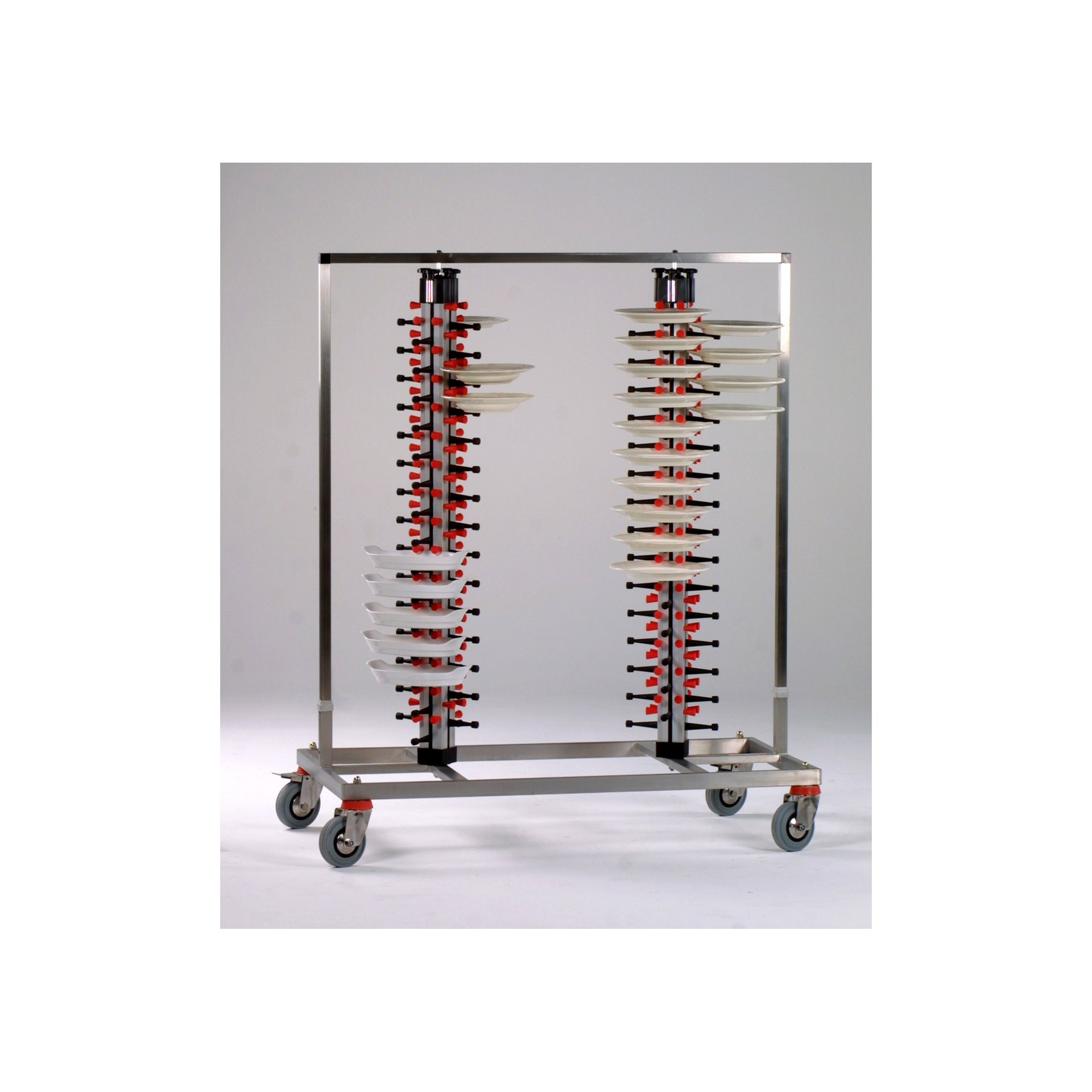 Tellerstapelsystem Plate-Mate Modell TWIN-120 Tellerstapelsystem Plate-Mate Modell TWIN-120