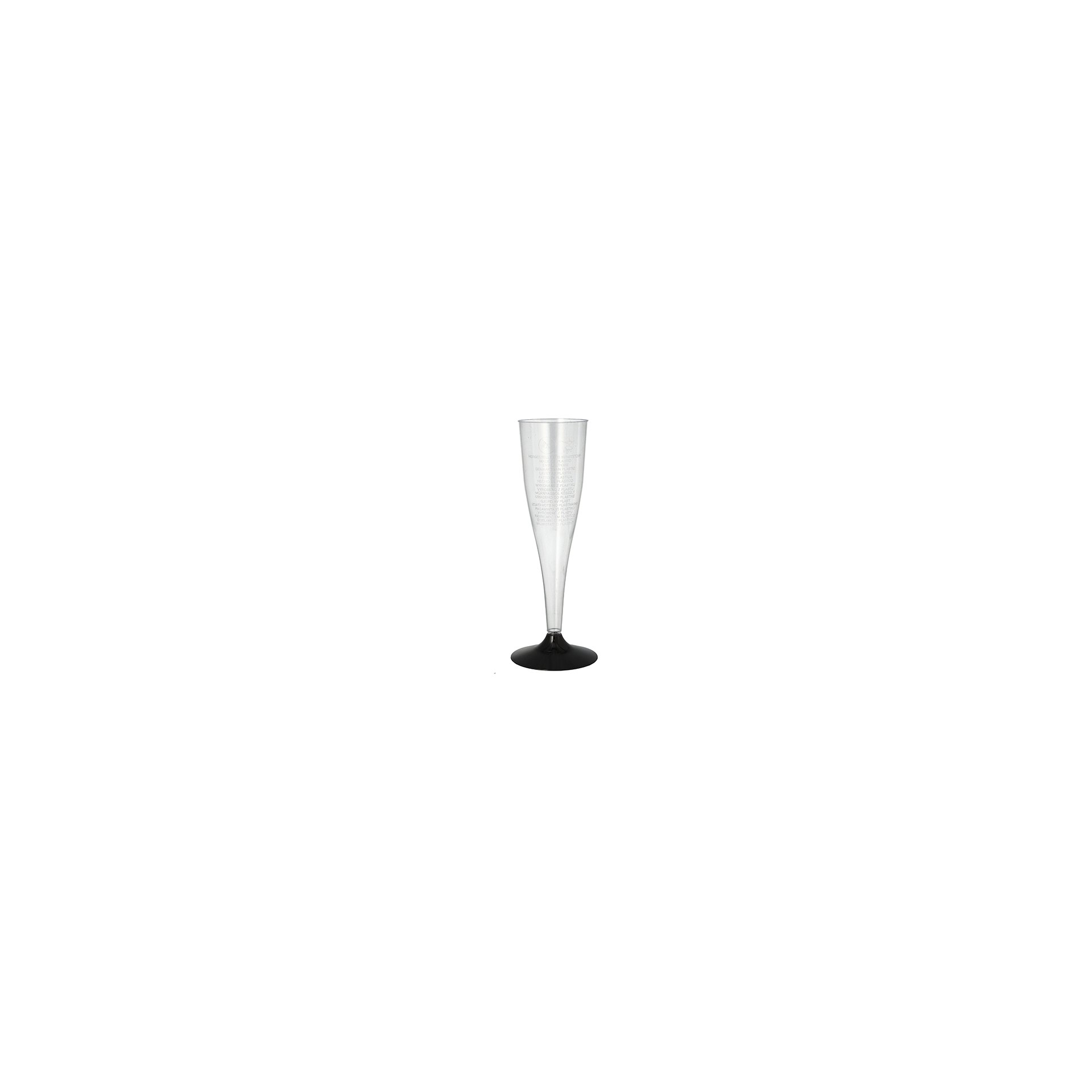 Stiel-Gläser für Sekt, PS 0,1 l Ø 5 cm · 17,5 cm glasklar Stiel-Gläser für Sekt, PS 0,1 l Ø 5 cm · 17,5 cm glasklar