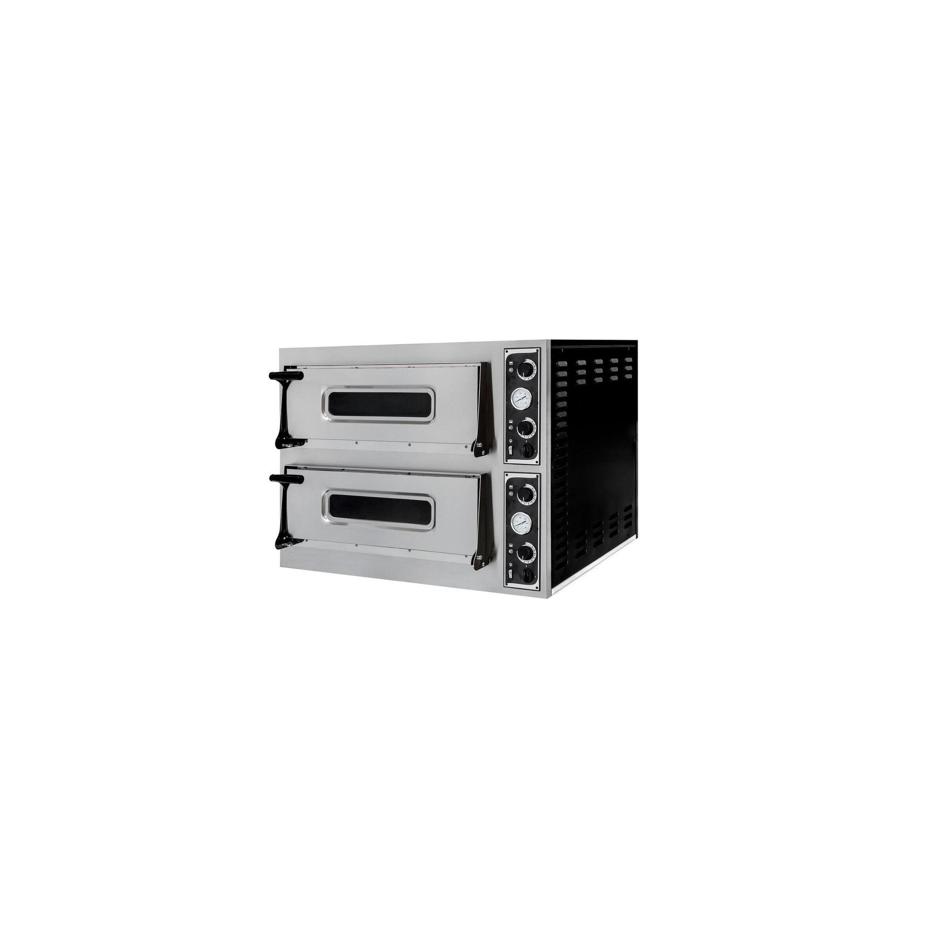 Pizzaofen Basic 44, 2 Kammern, 400V/9400W, 975x930x(H)742mm