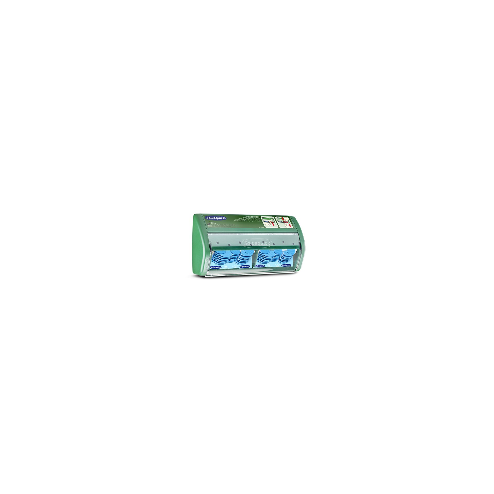 "Cederroth" Salvequick, Pflasterspender Detectable 11,4 cm x 22,6 cm x 5,4 cm blau "Cederroth" Salvequick, Pflasterspender Detectable 11,4 cm x 22,6 cm x 5,4 cm blau