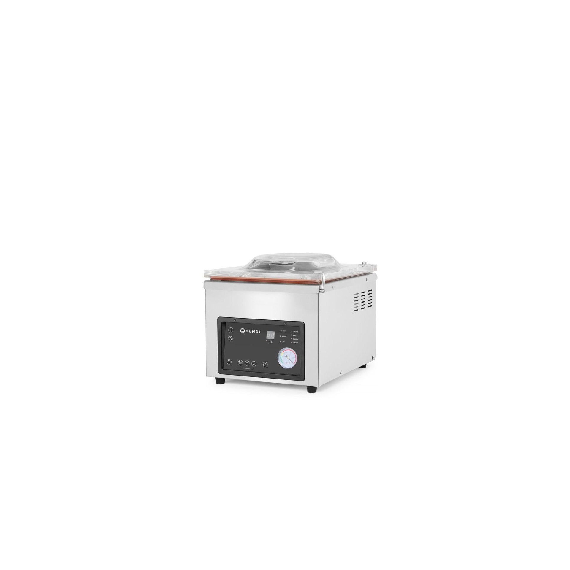 Vakuumkammer-Verpackungsmaschine, Profi Line, Dichtungsband: 260 mm, 230V/370W, 330x480x(H)360mm