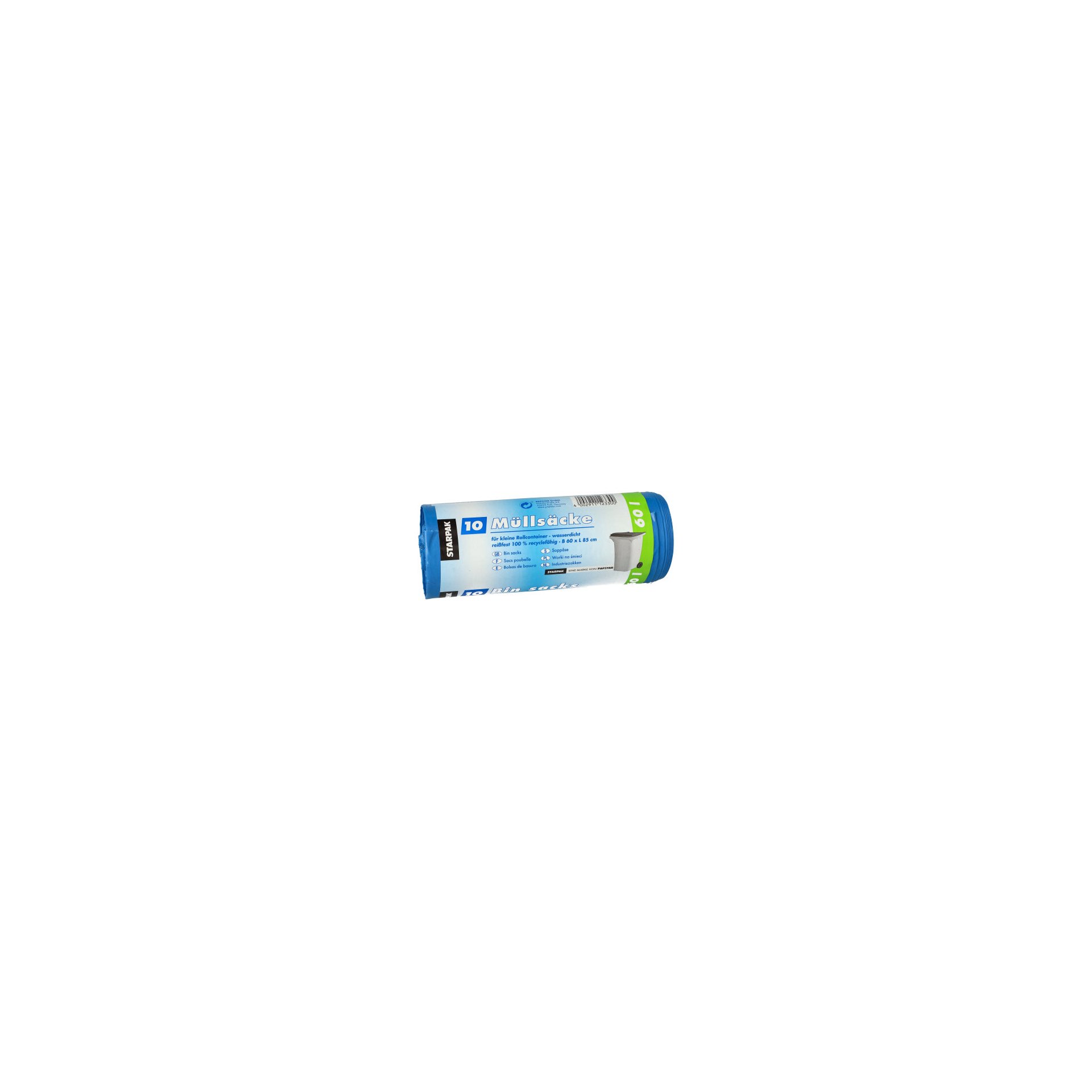 Müllsäcke, LDPE 60 l 85 cm x 60 cm blau 43 my