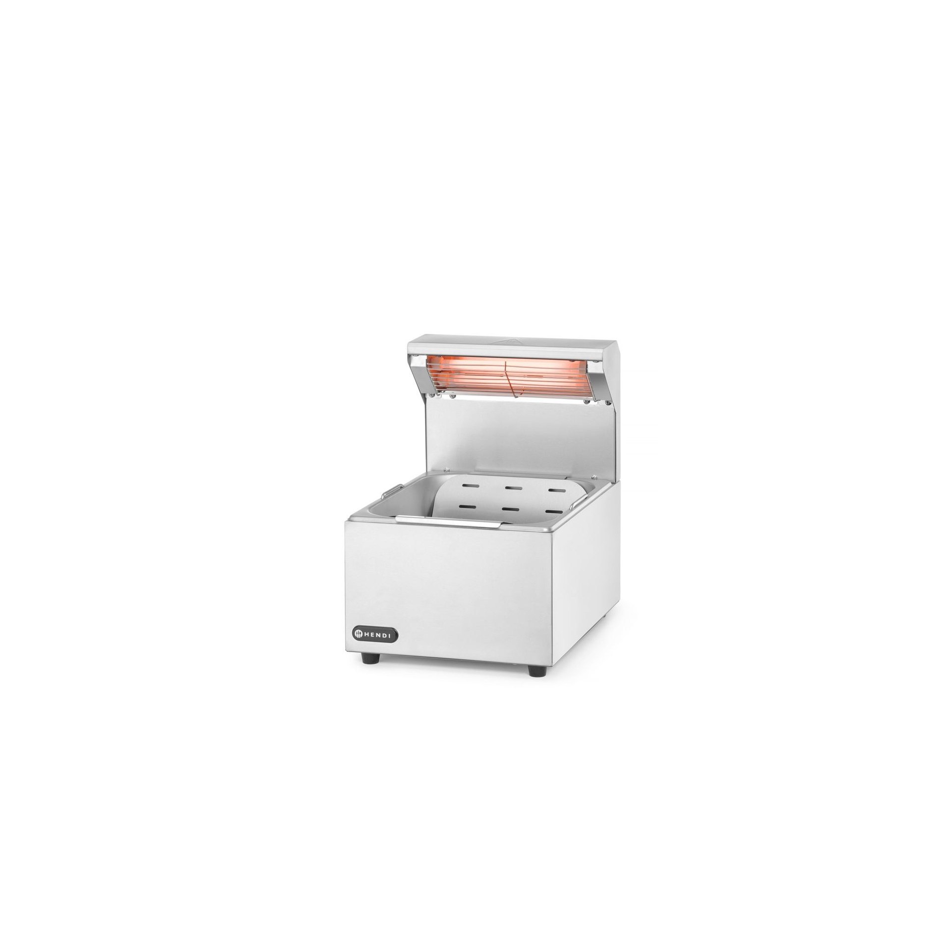 Pommes-frites-Wärmer, GN 1/2, 220-240V/400W, 357x267x(H)376mm