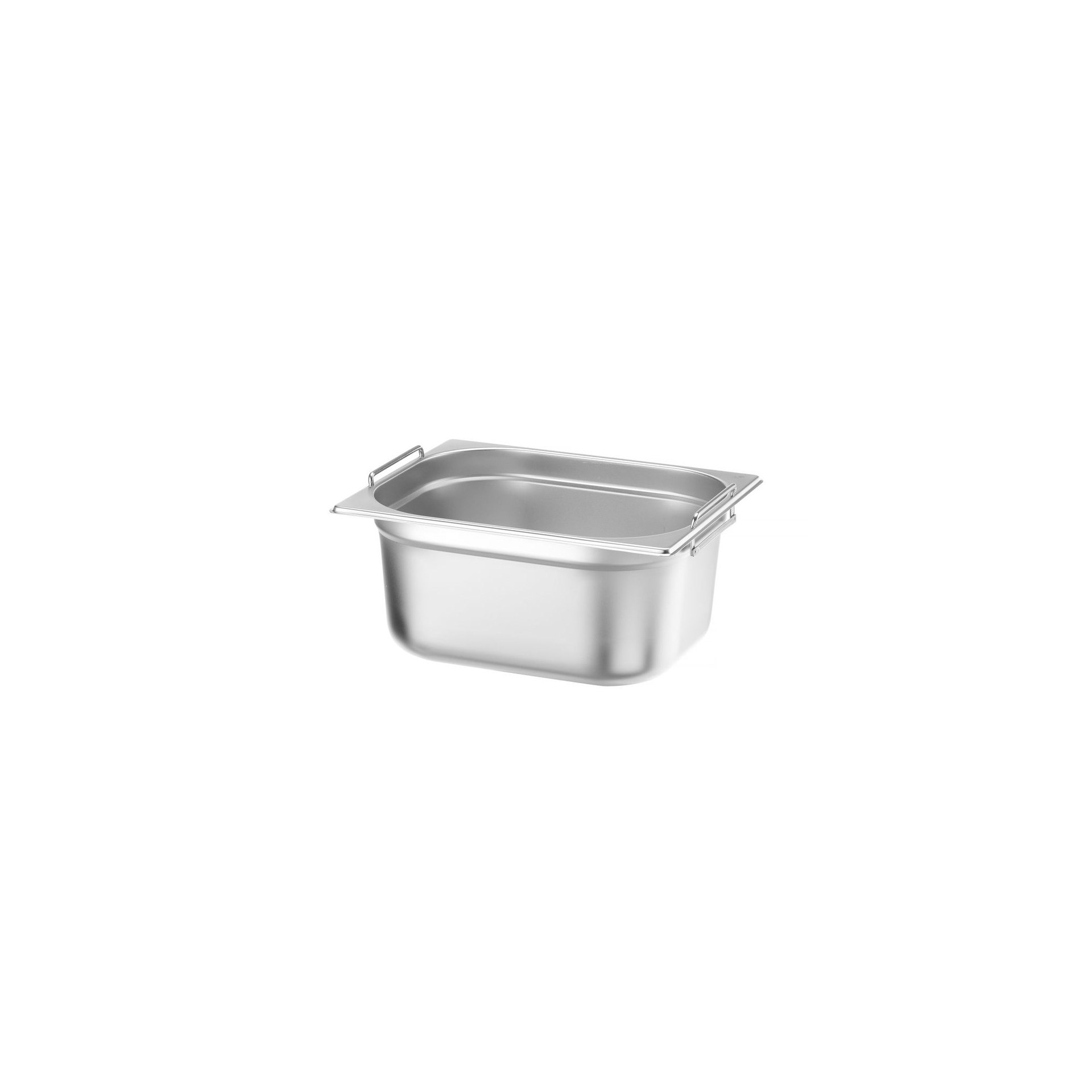 Gastronorm-Behälter 1/2 Budget Line mit Griffen, Budget Line, GN 1/2, 9,5L, 325x265x(H)150mm Gastronorm-Behälter 1/2 Budget Line mit Griffen, Budget Line, GN 1/2, 9,5L, 325x265x(H)150mm
