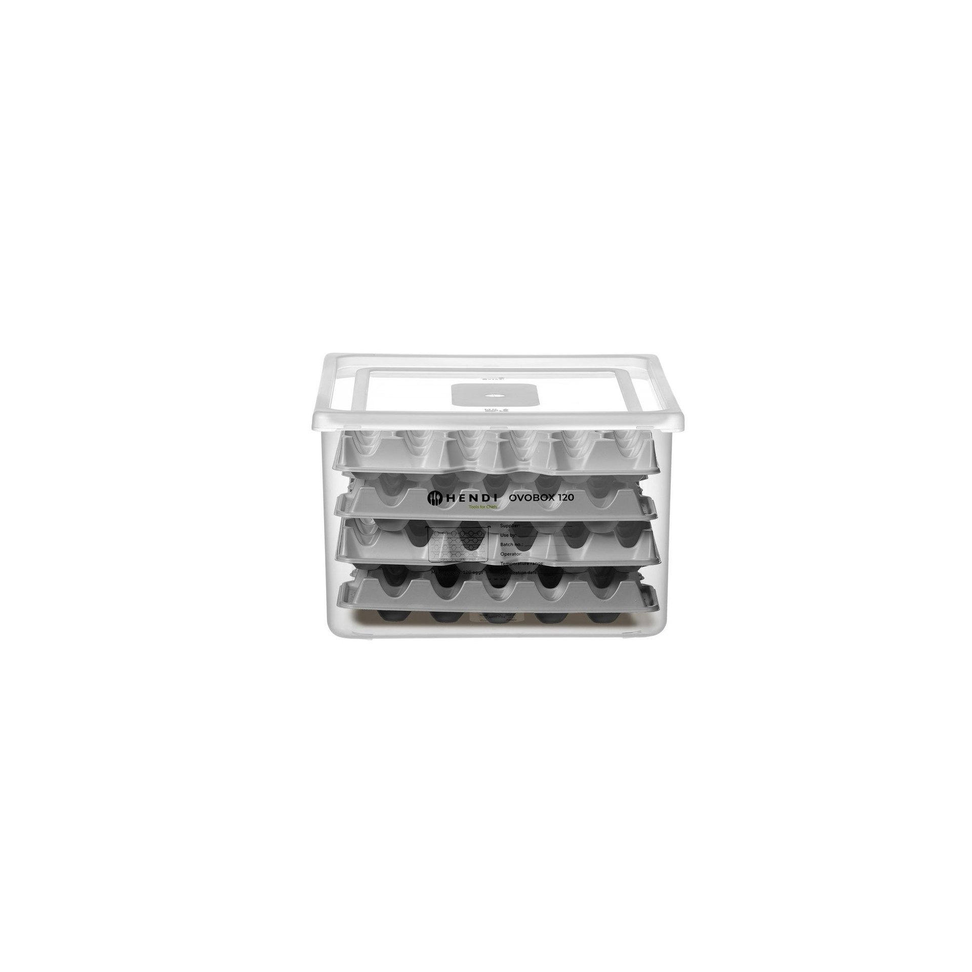Eierbehälter HENDI OVOBOX 120, GN 2/3, 18L, 355x325x(H)200mm Eierbehälter HENDI OVOBOX 120, GN 2/3, 18L, 355x325x(H)200mm