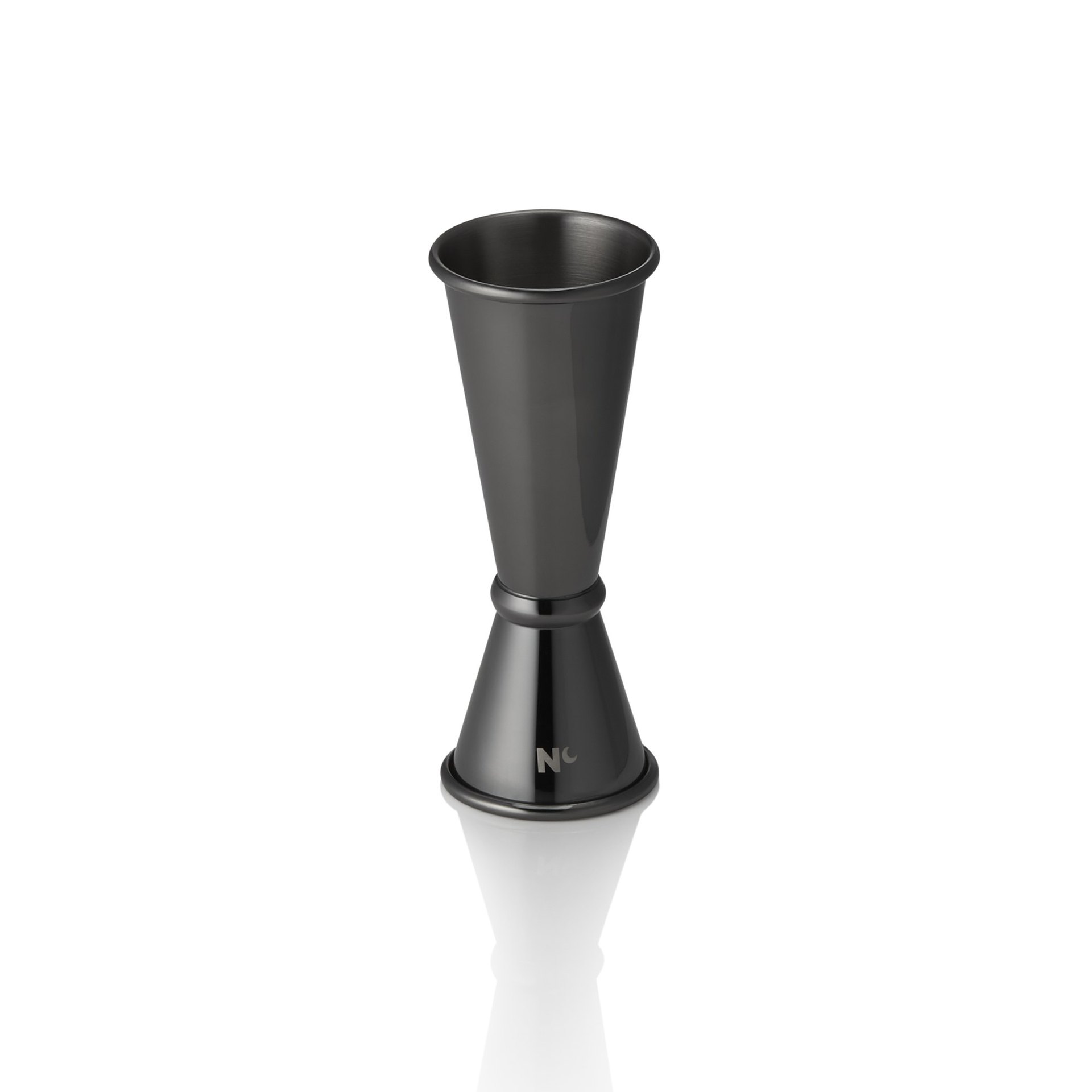 Jigger Japanese Style NOCTURN, 2,5/5 cl, Ø 4,5 cm, Höhe 11 cm, gun metal Jigger Japanese Style NOCTURN, 2,5/5 cl, Ø 4,5 cm, Höhe 11 cm, gun metal