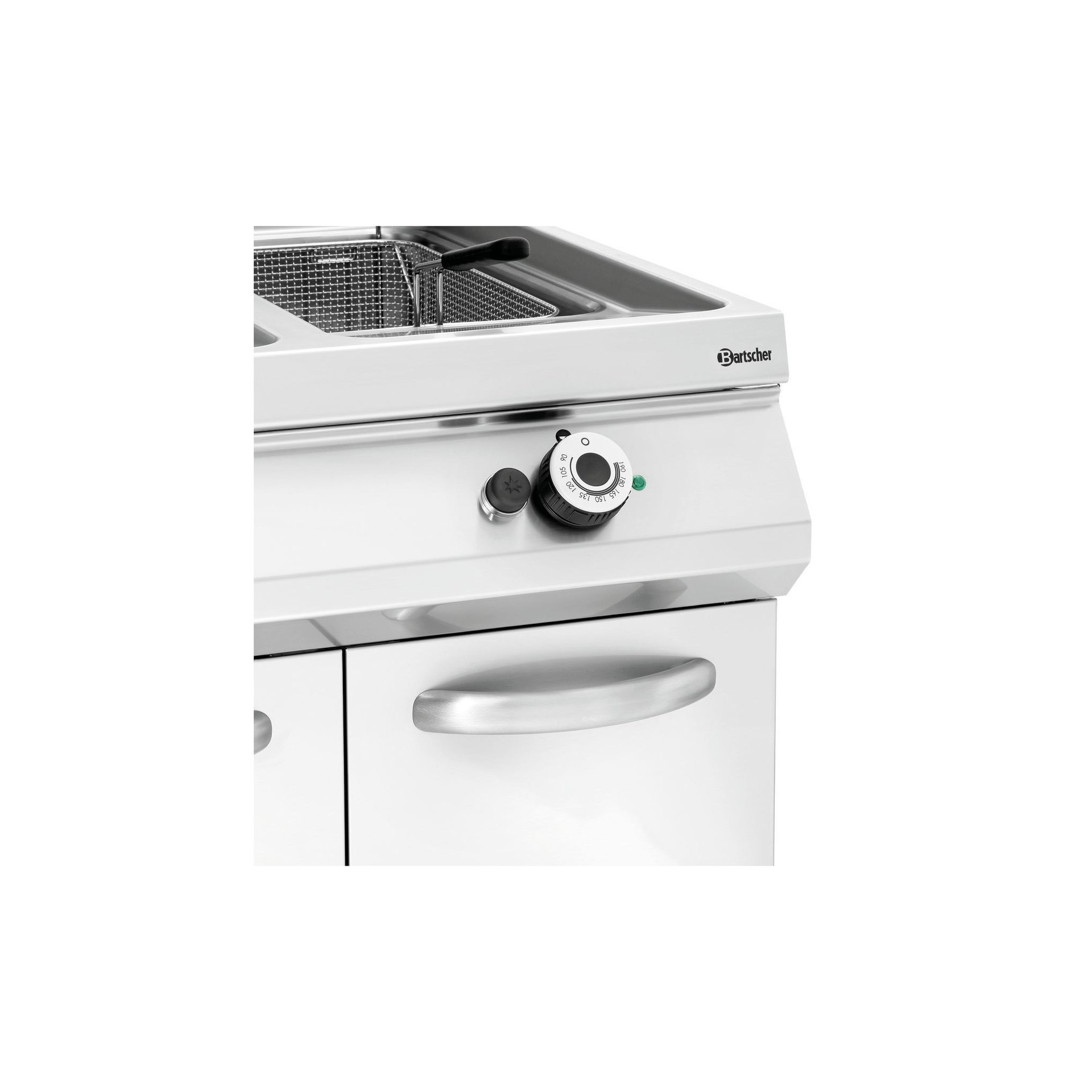 Gas-Standfritteuse, 2 Becken Gas-Standfritteuse, 2 Becken