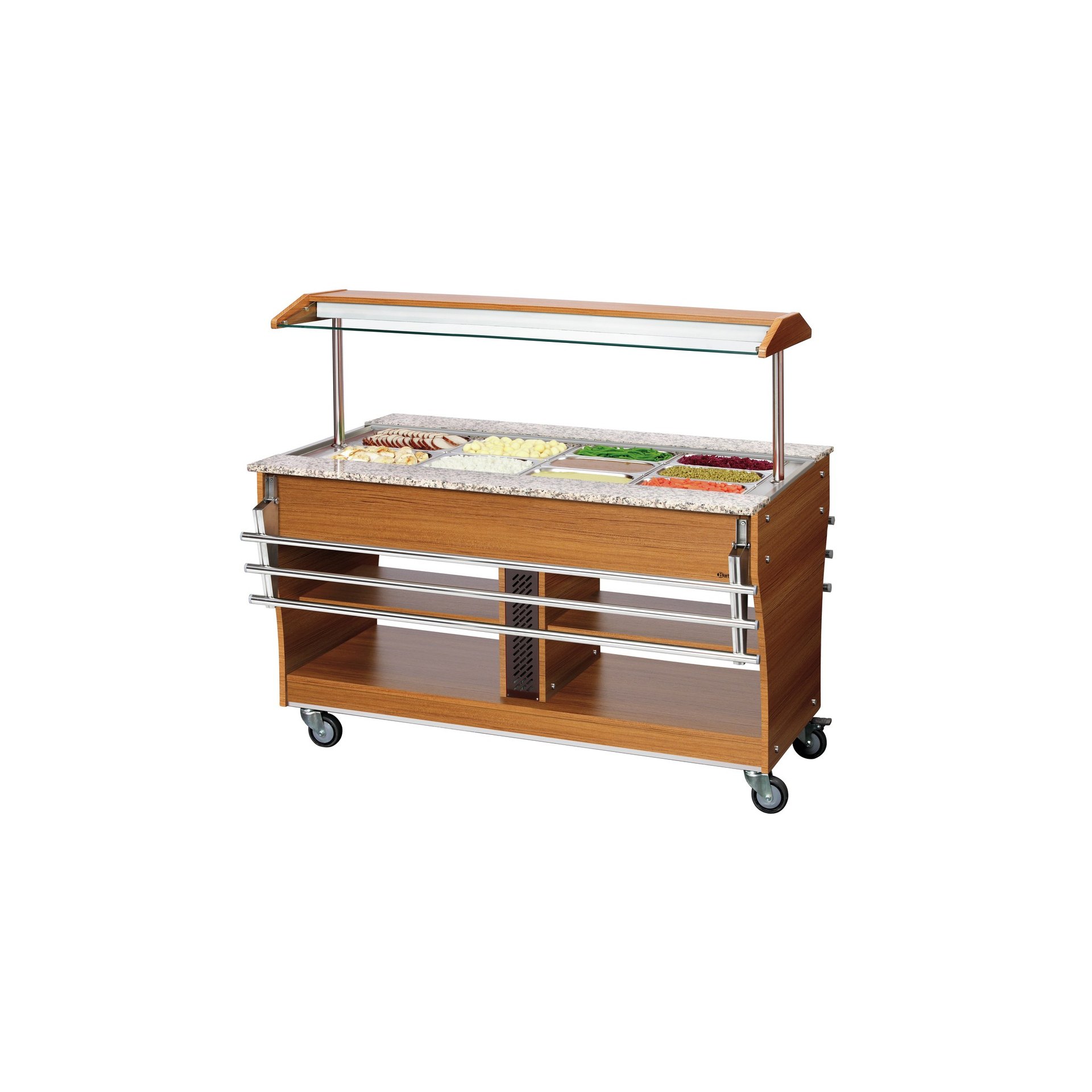 Buffetwagen, warm, 4x 1/1GN Buffetwagen, warm, 4x 1/1GN