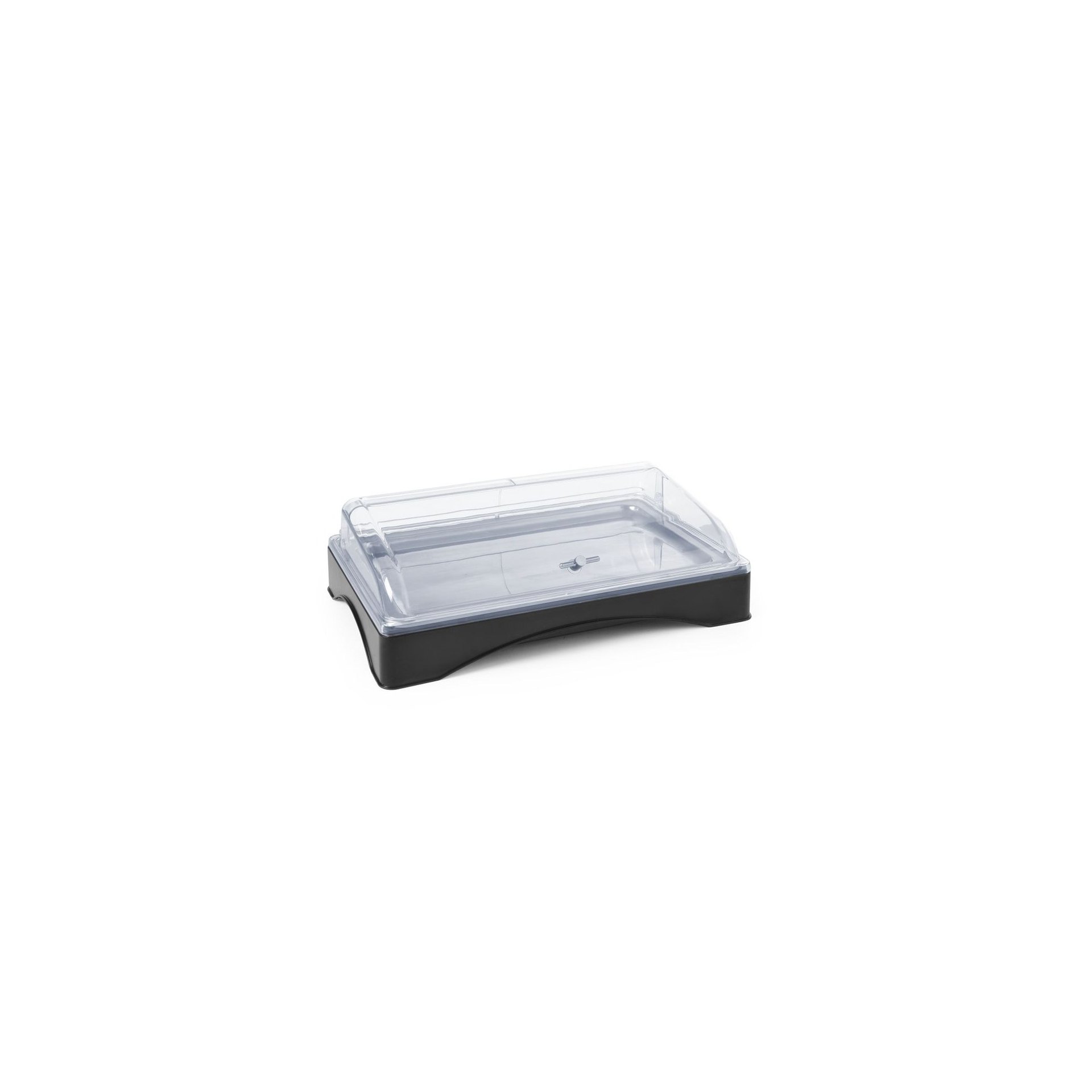 Rolltop-Display gekühlt - GN 1/1, Set inkl. Kühlelement, 555x357x(H)175mm Rolltop-Display gekühlt - GN 1/1, Set inkl. Kühlelement, 555x357x(H)175mm