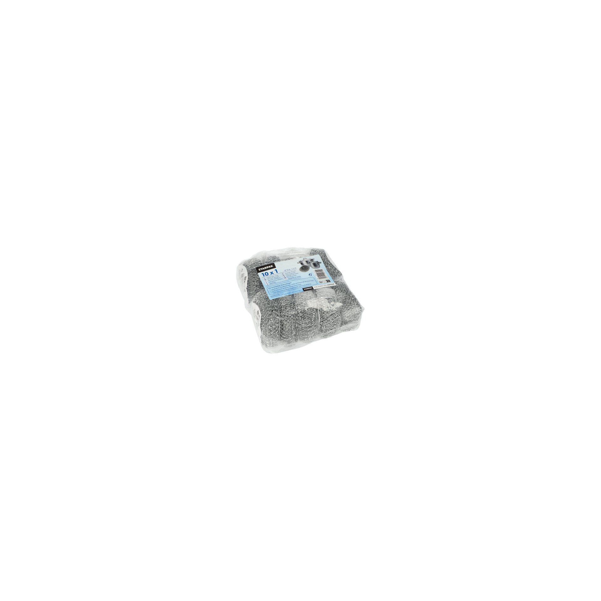 Topfreiniger, Draht rund Ø 10 cm · 3 cm , kratzend