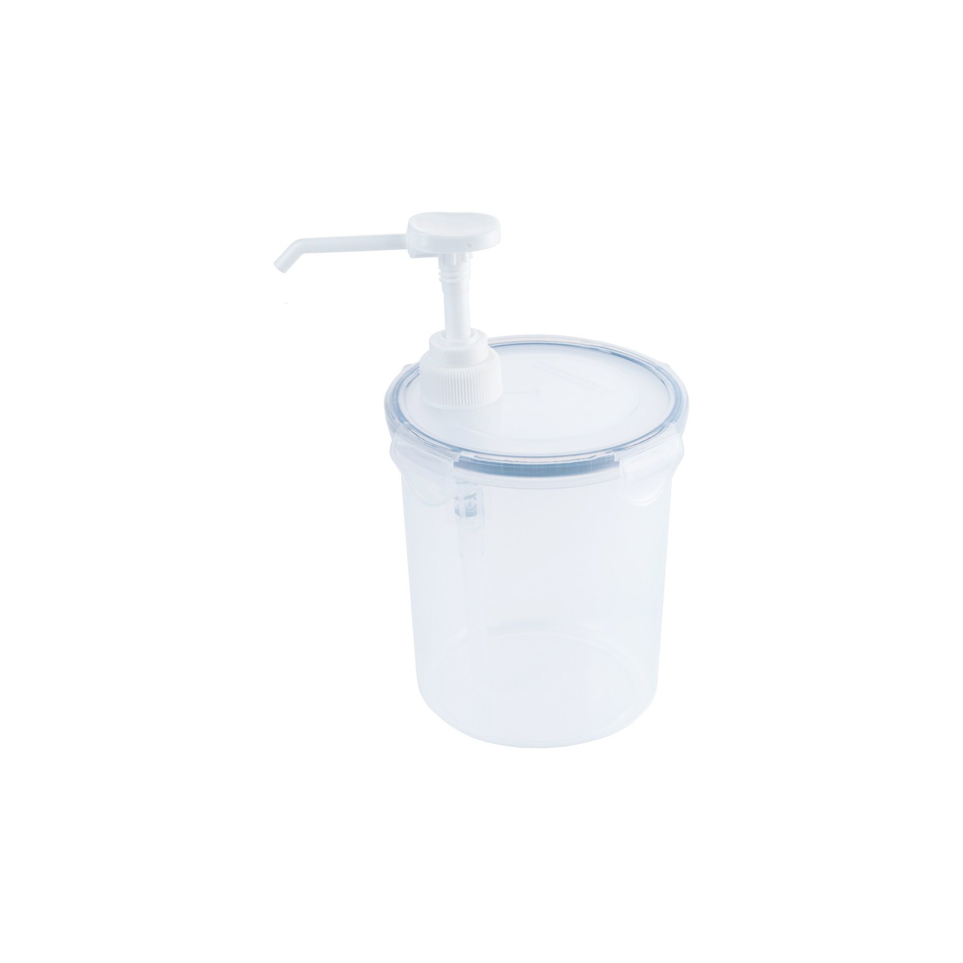Dispenser, rund mit 5 ml Pumpe Dispenser, rund mit 5 ml Pumpe
