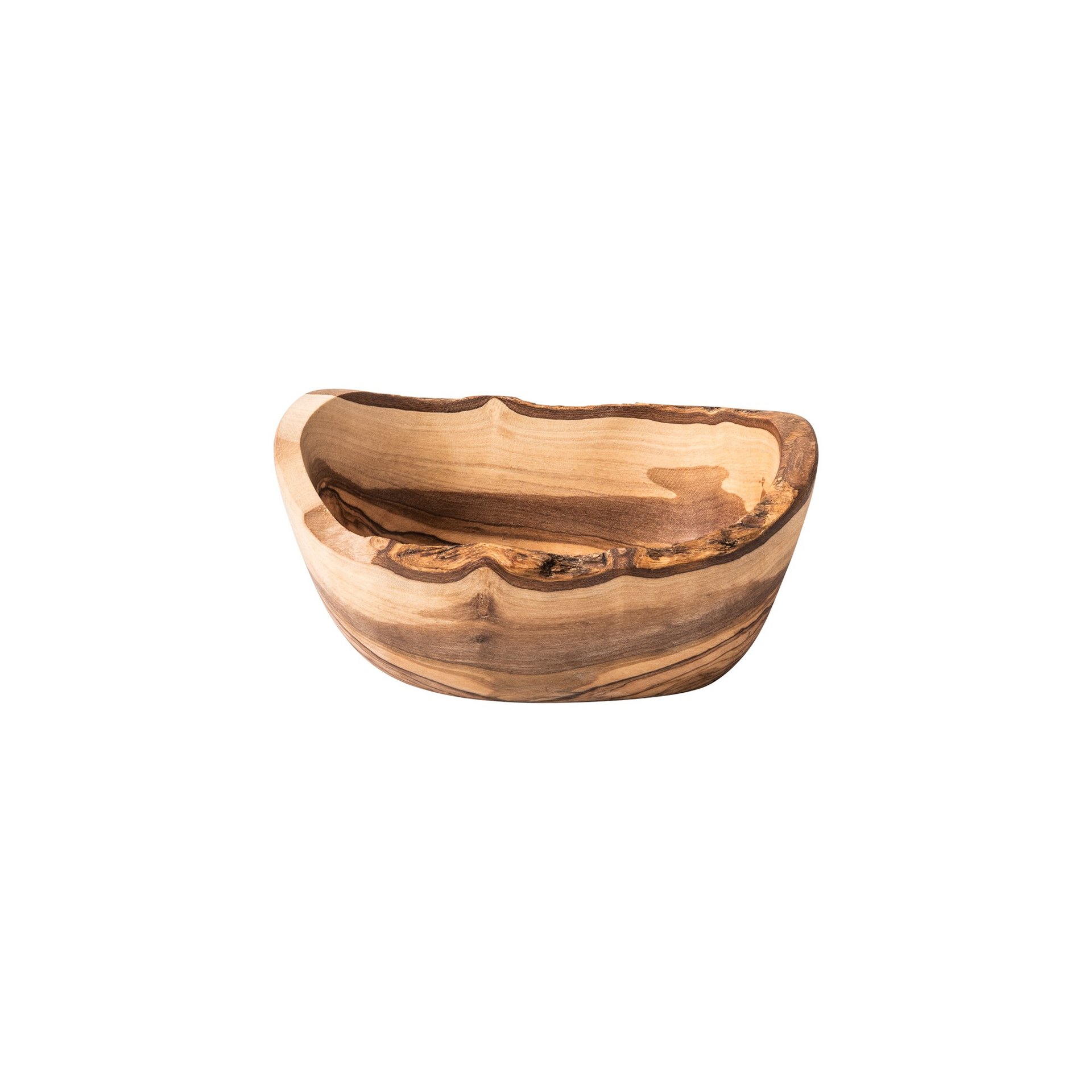 Schale PURE OLIVE, 14 x 8 x 7 cm, Olivenholz