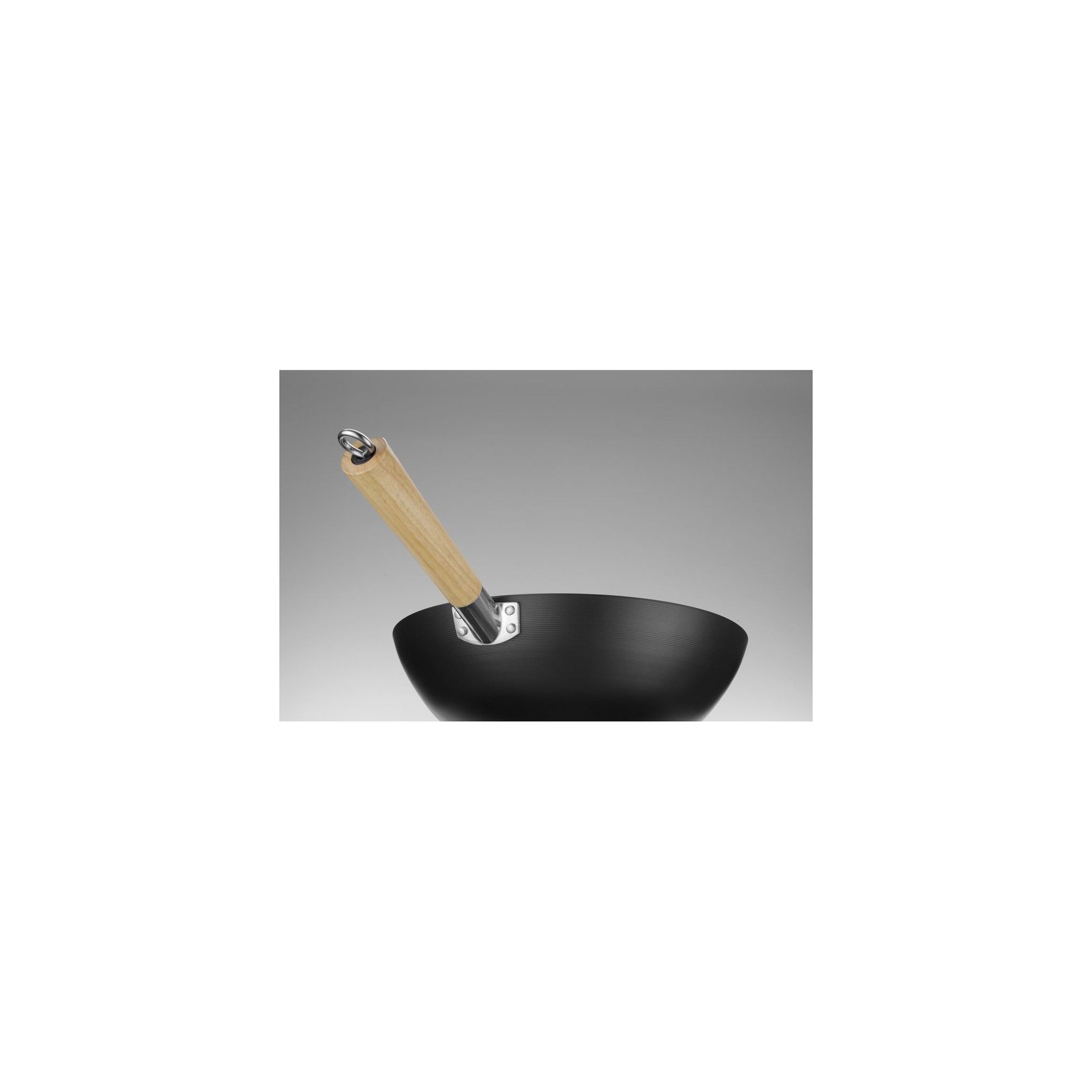 Wok mit Holzgriff, ⌀324x565mm Wok mit Holzgriff, ⌀324x565mm