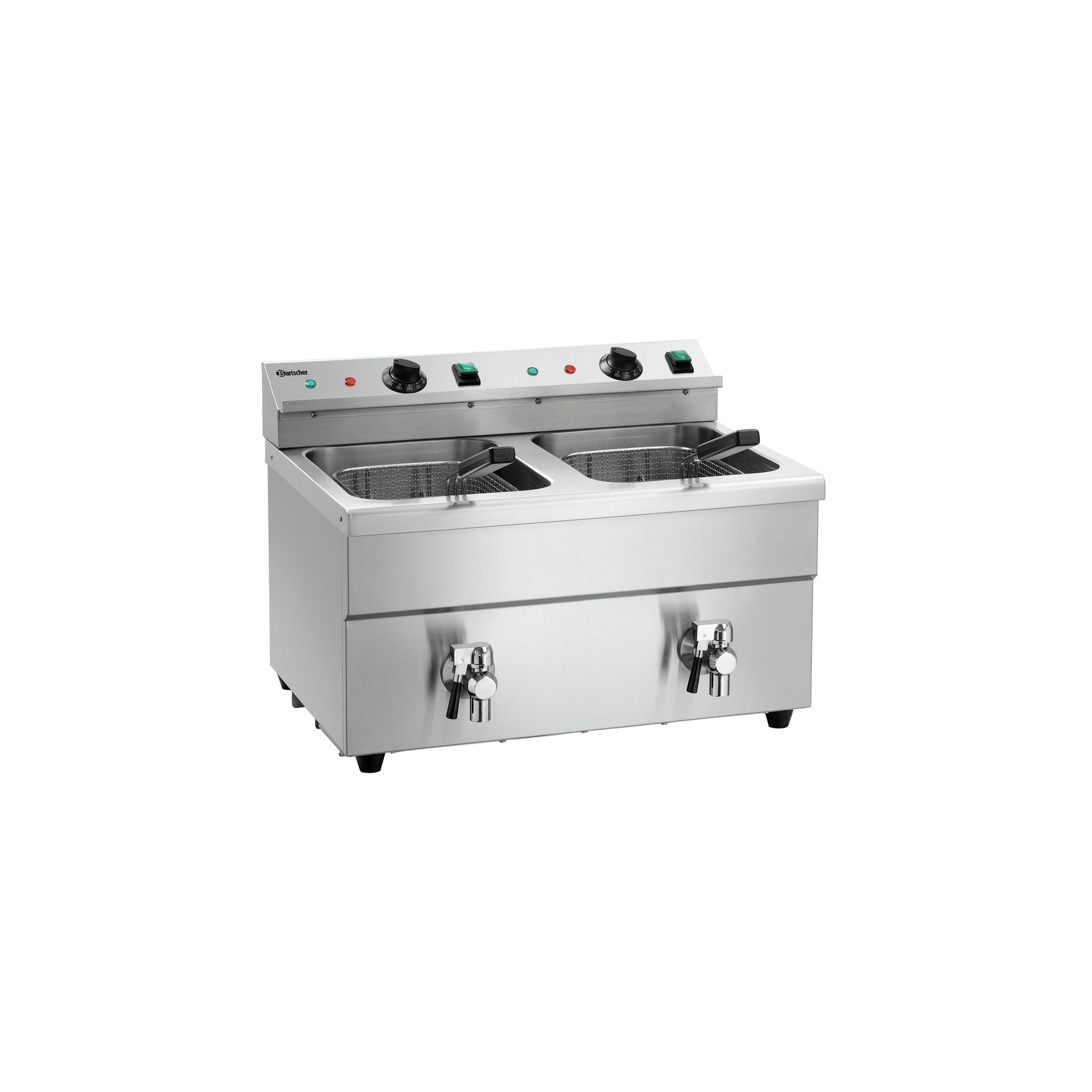 Induktions-Fritteuse 2x8L Plus