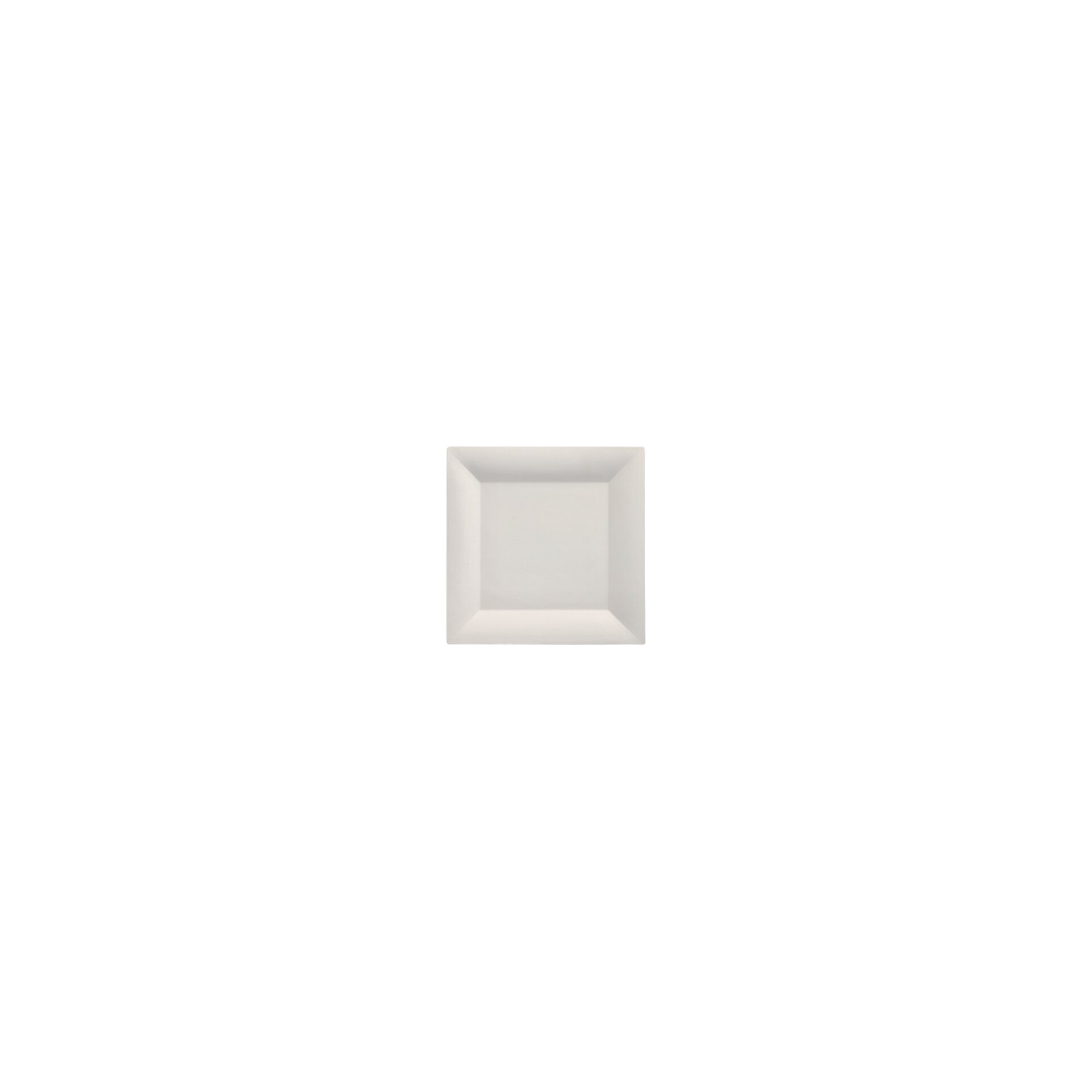 Fingerfood - Teller, Zuckerrohr "pure" eckig 1,5 cm x 20,3 cm x 20,3 cm weiss Fingerfood - Teller, Zuckerrohr "pure" eckig 1,5 cm x 20,3 cm x 20,3 cm weiss