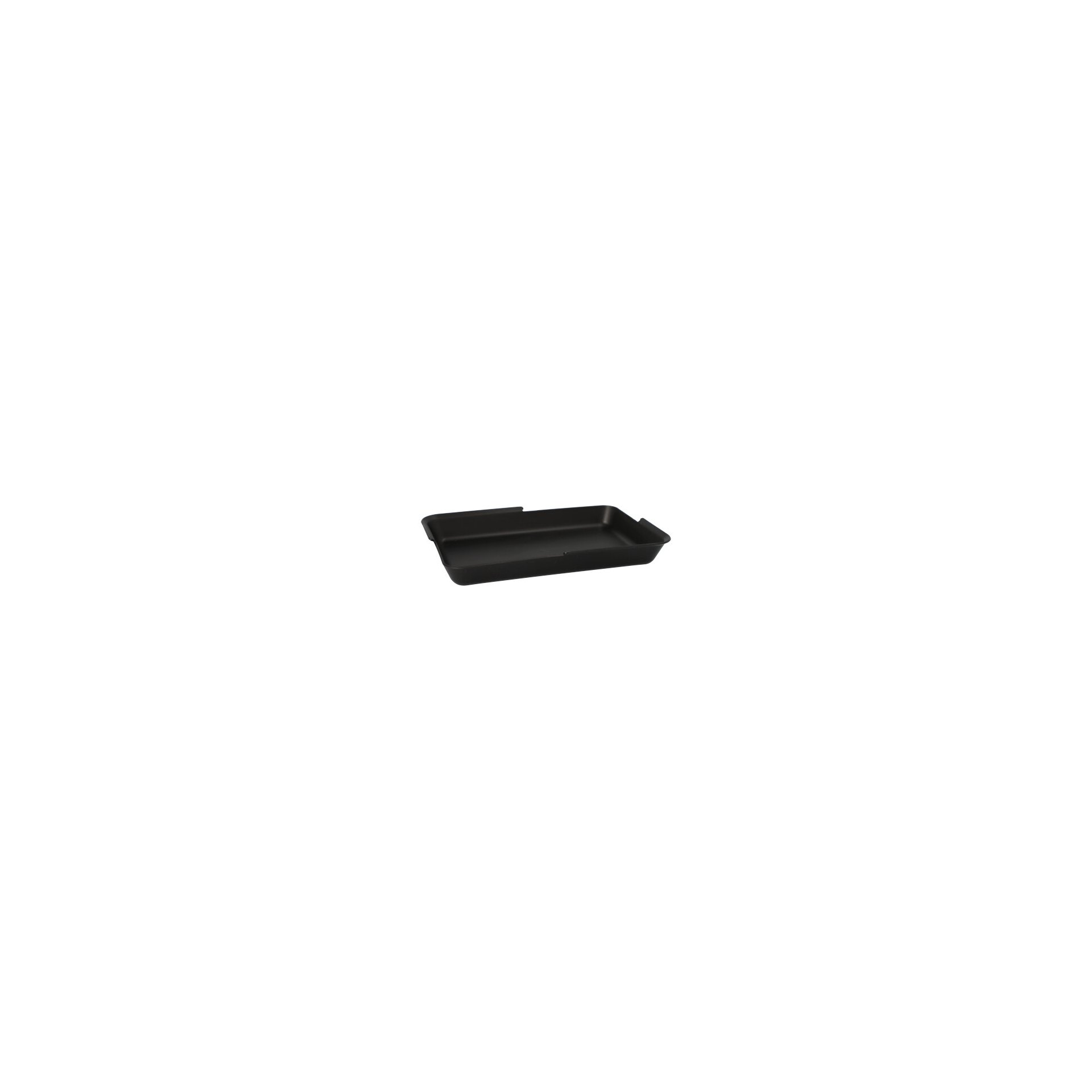 "Circulware" Mehrweg-Schalen Mix & Match eckig 2,9 cm x 15,6 cm x 23,4 cm schwarz