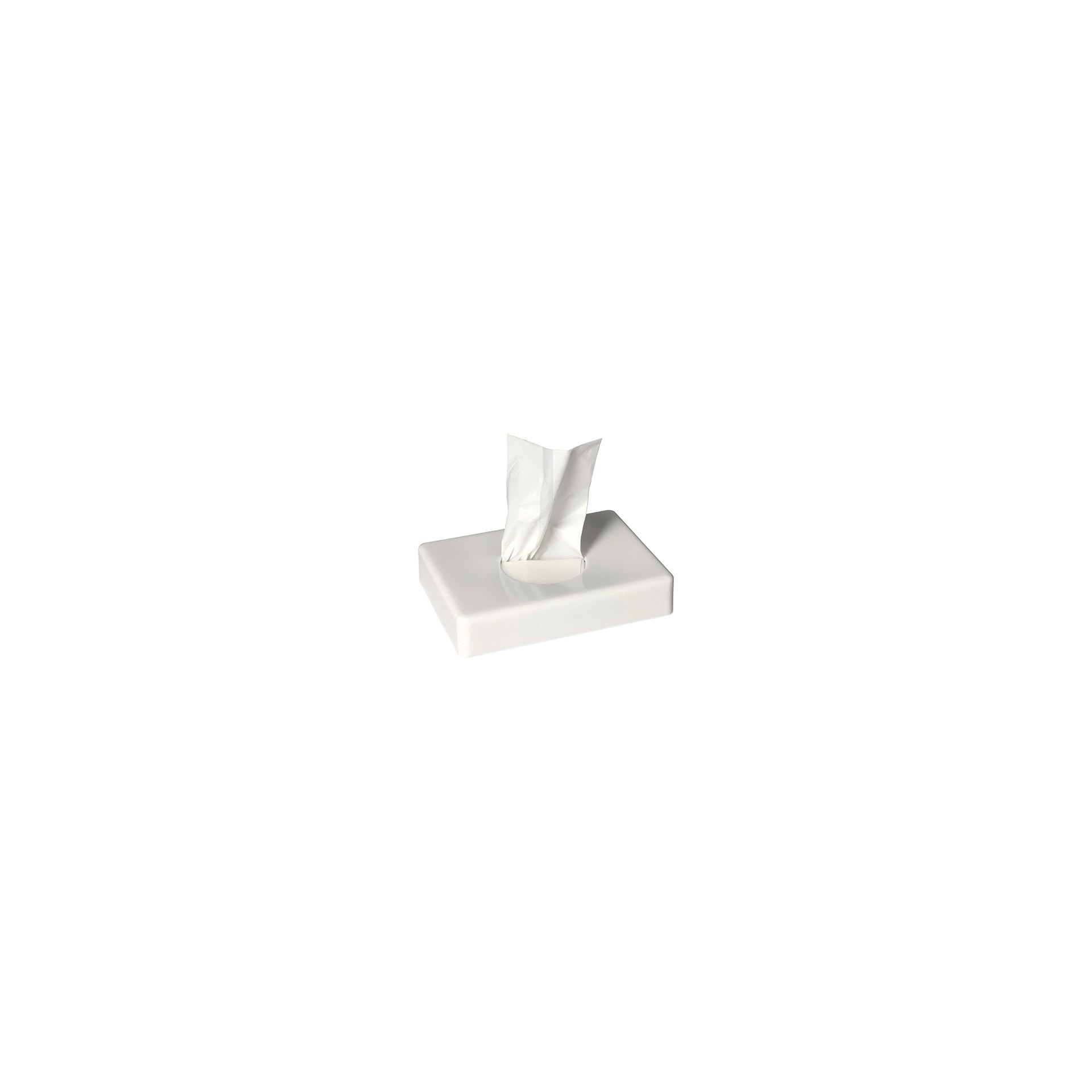 "Medi-Inn" Halter 13,3 cm x 9,7 cm x 2,6 cm weiss für Hygienebeutelbox