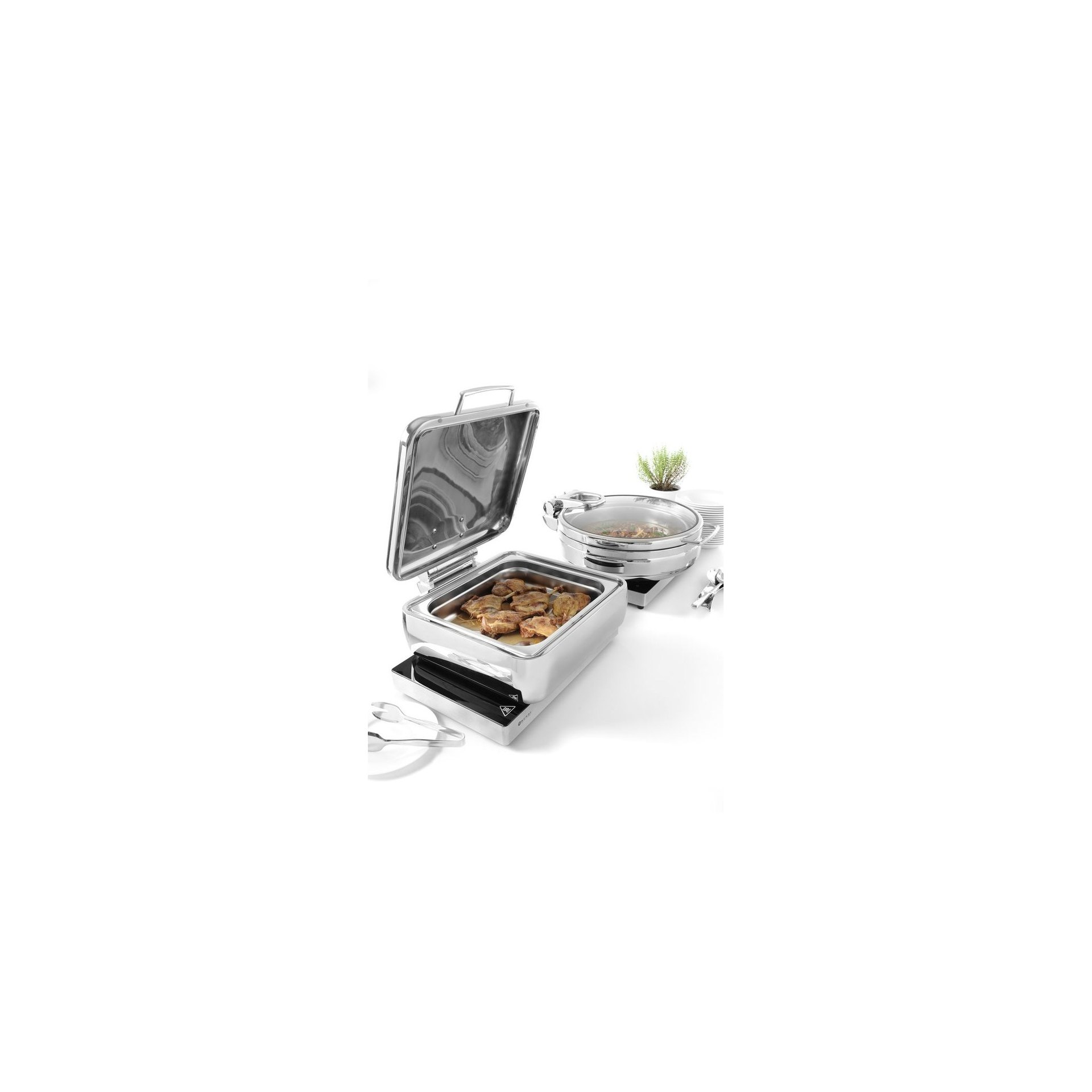 Warmhalteplatte Induktion Kitchen Line, Kitchen Line, 230V/800W, 455x333x(H)65mm