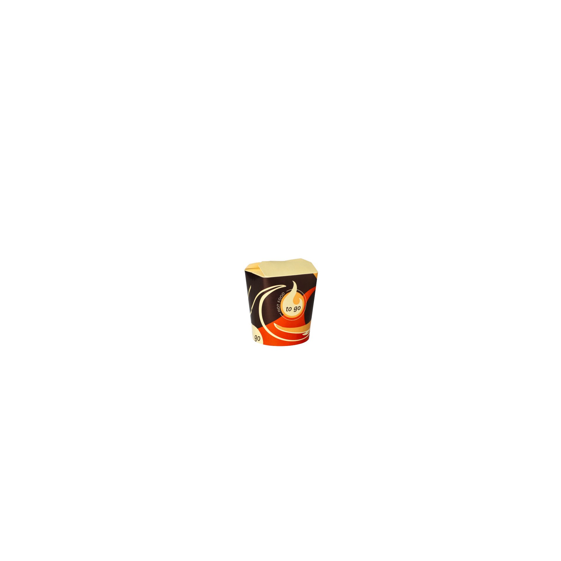 Snackboxen "To Go" rund 550 ml 10 cm x 8,5 cm x 7,5 cm