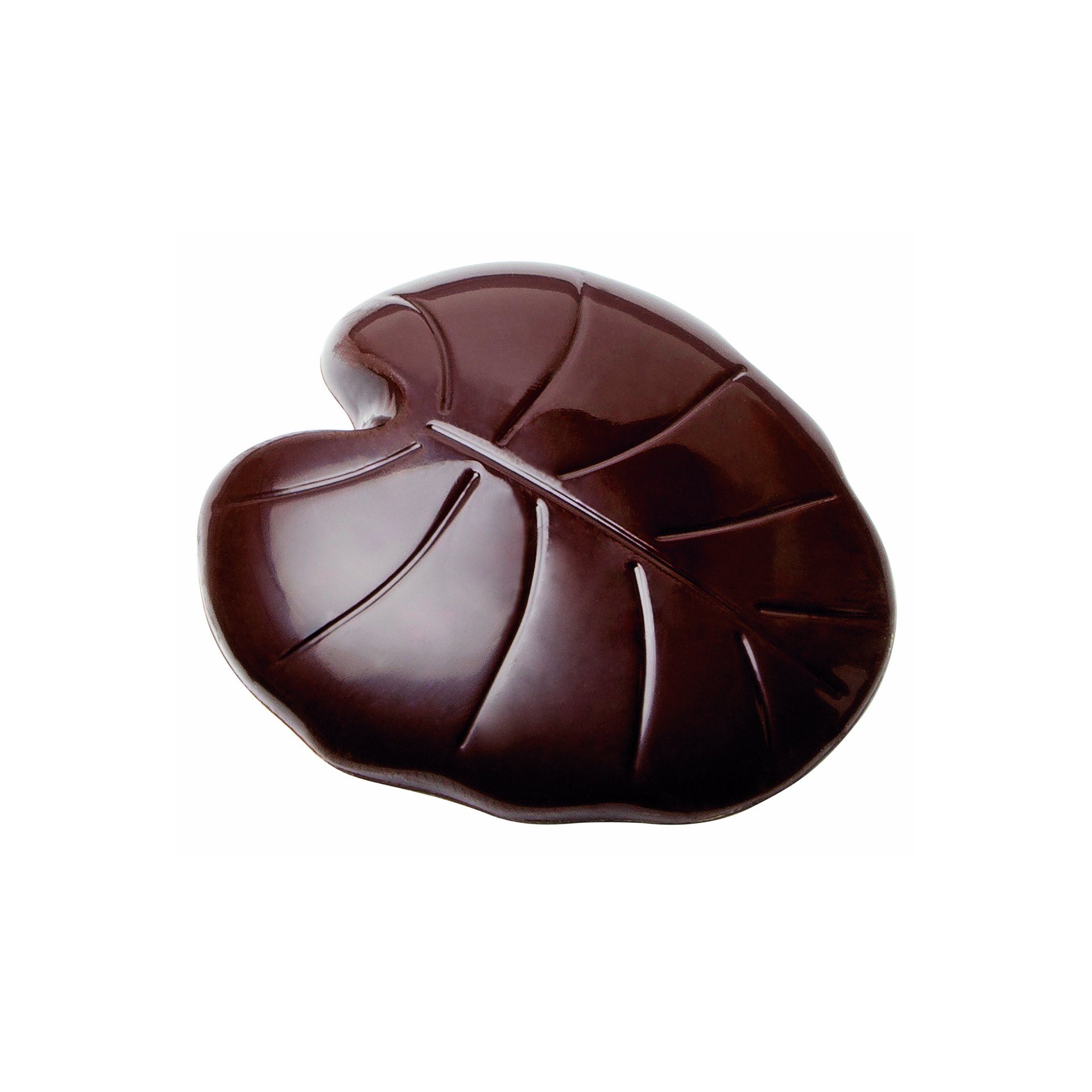 Schokoladen Form - Blatt, Doppelform
