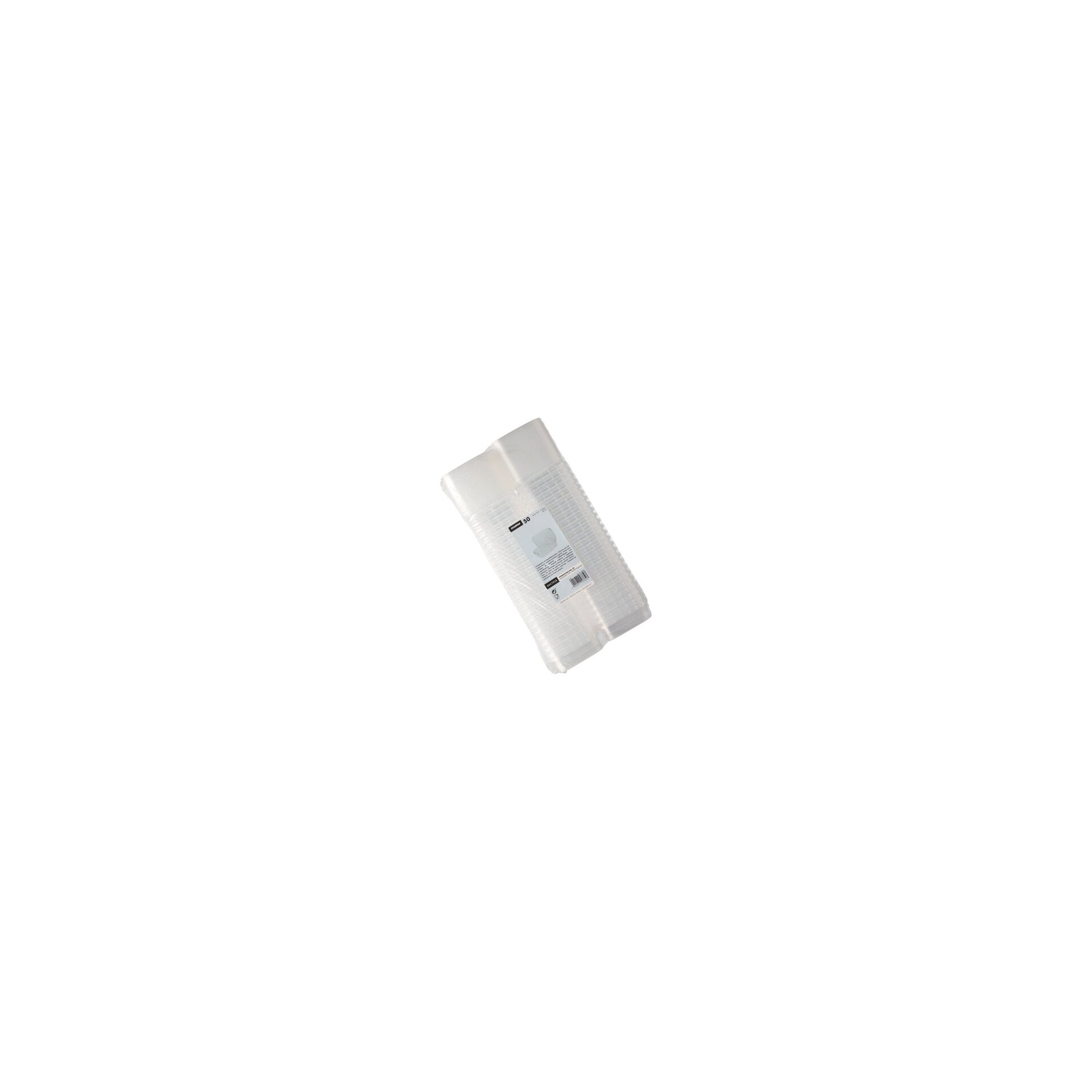 Feinkostbecher, PP eckig 150 ml 2,9 cm x 8,6 cm x 10,9 cm transparent mit Originalitätsverschluss