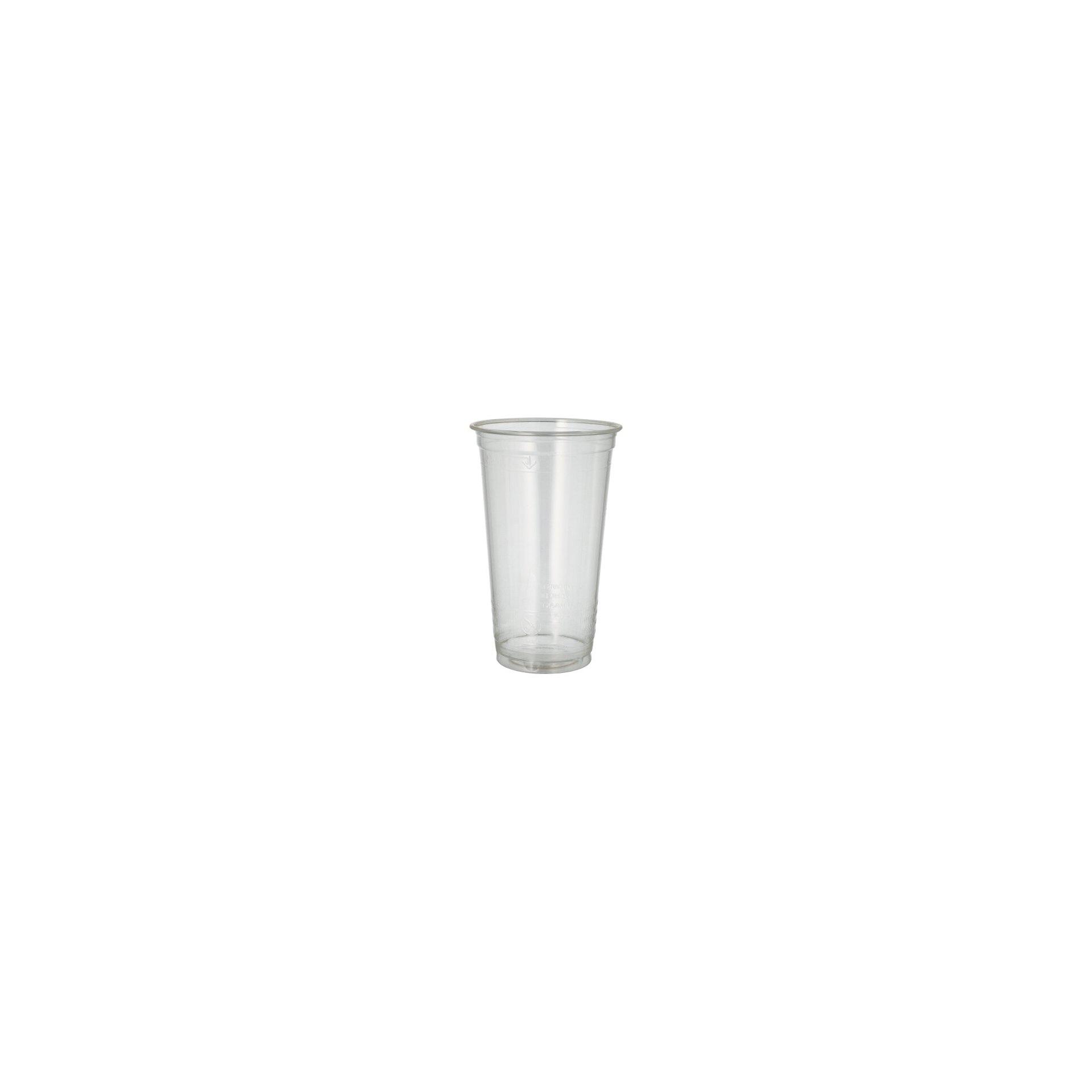 Kaltgetränkebecher, PLA "pure" 0,5 l Ø 9,5 cm · 15,14 cm glasklar Kaltgetränkebecher, PLA "pure" 0,5 l Ø 9,5 cm · 15,14 cm glasklar