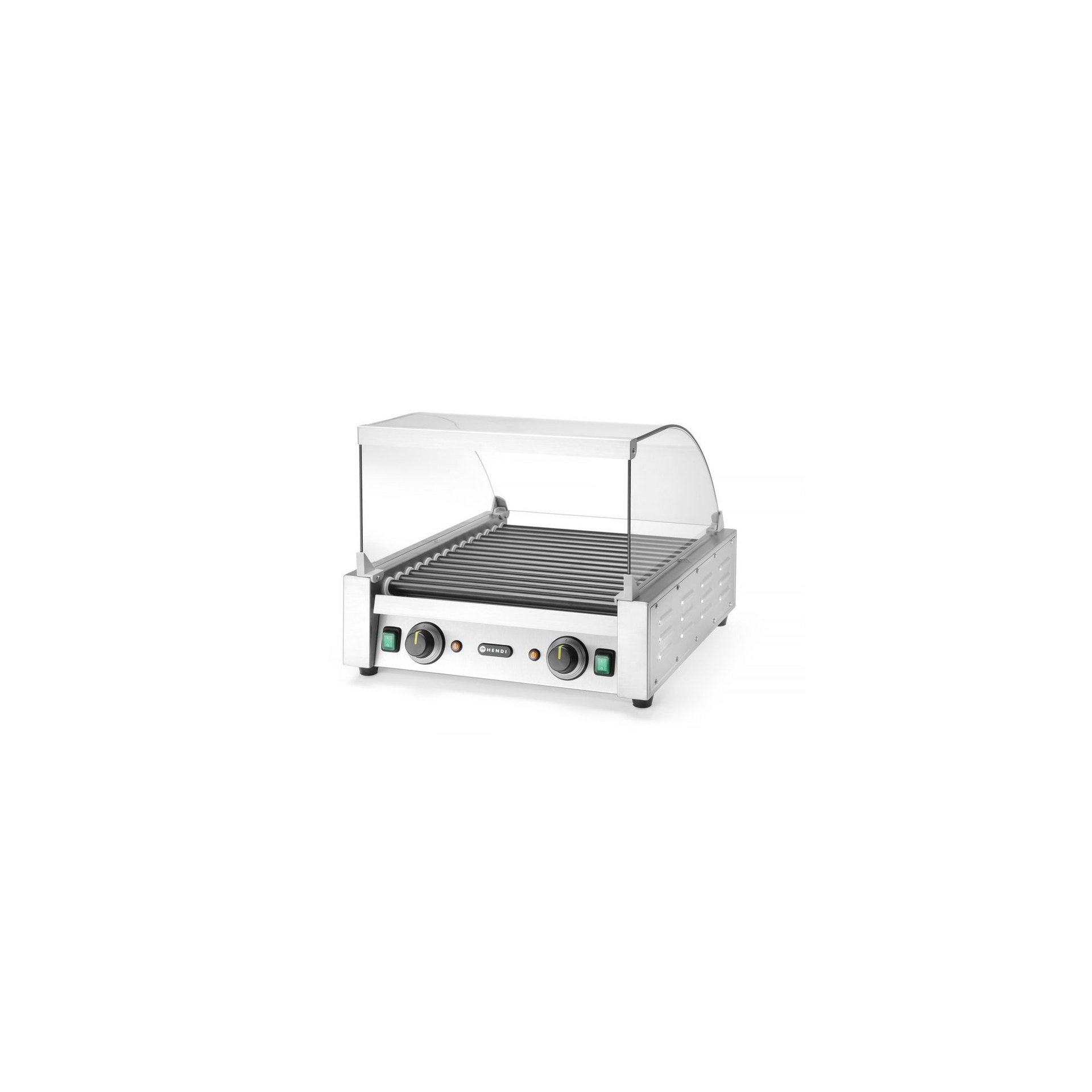 Glasabdeckung für Rollengrill, Für Rollengrill - 7 Rollen (268506), 470x325x(H)240mm