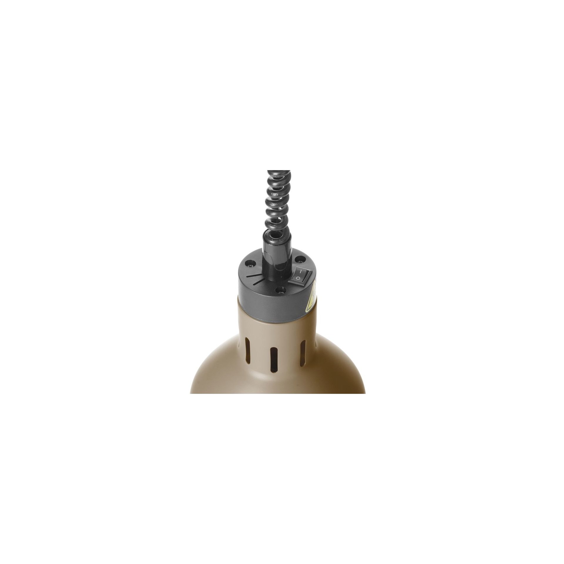 Höhenverstellbare Wärmelampe, zylinderförmig, Beige, 230V/250W, ⌀175x(H)250mm Höhenverstellbare Wärmelampe, zylinderförmig, Beige, 230V/250W, ⌀175x(H)250mm