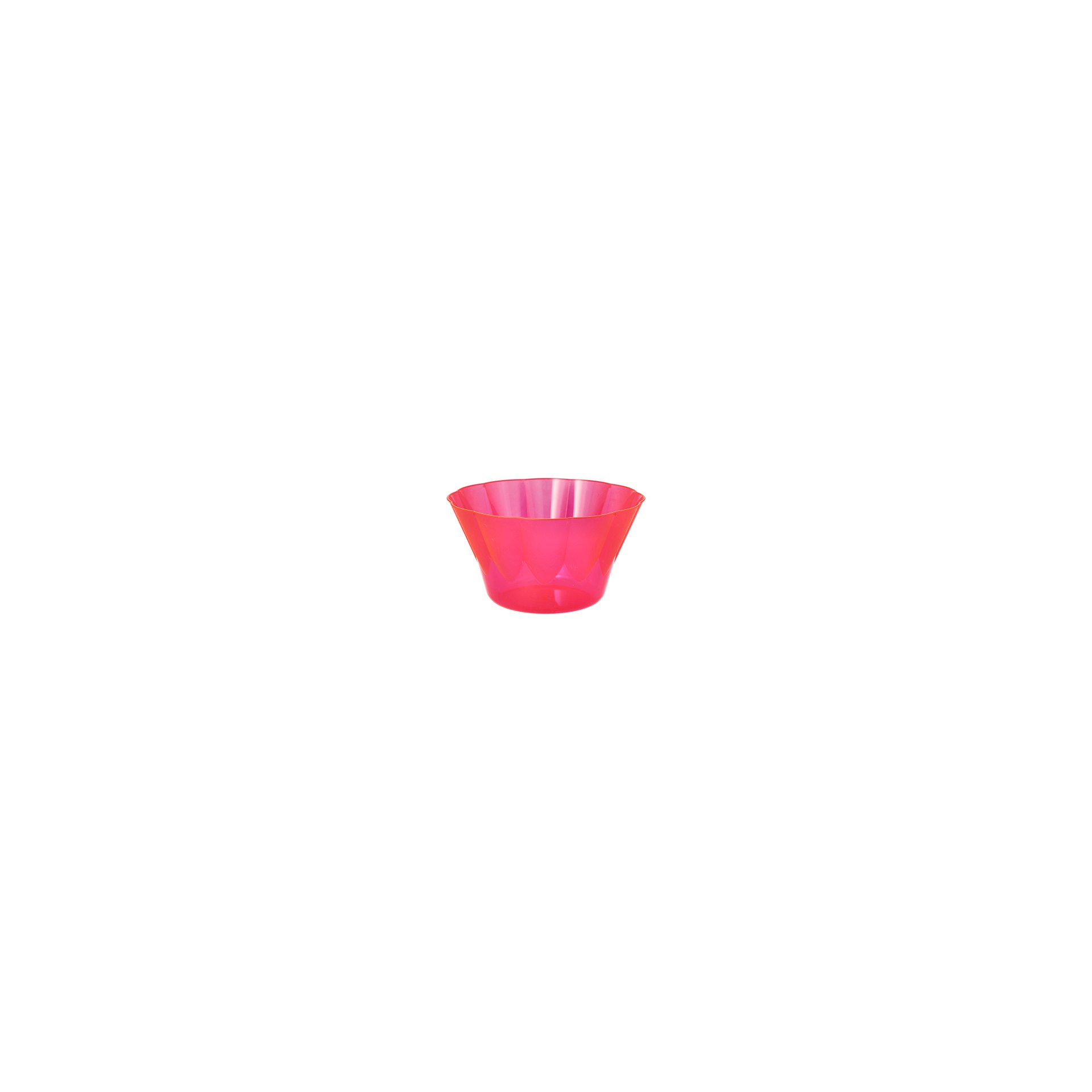 Eis- und Dessertschalen, PS rund 400 ml Ø 12 cm · 7 cm pink