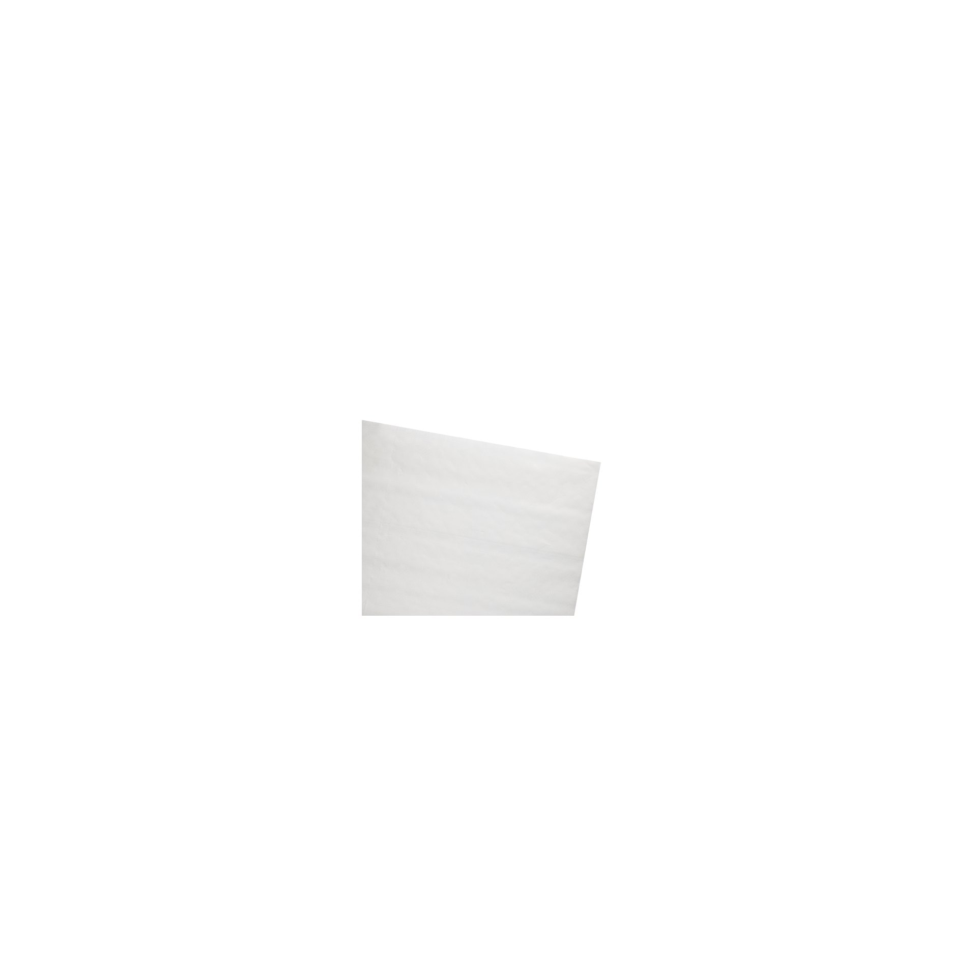 Blatt Papiertischtuch mit Damastprägung eckig 70 cm x 60 cm weiss