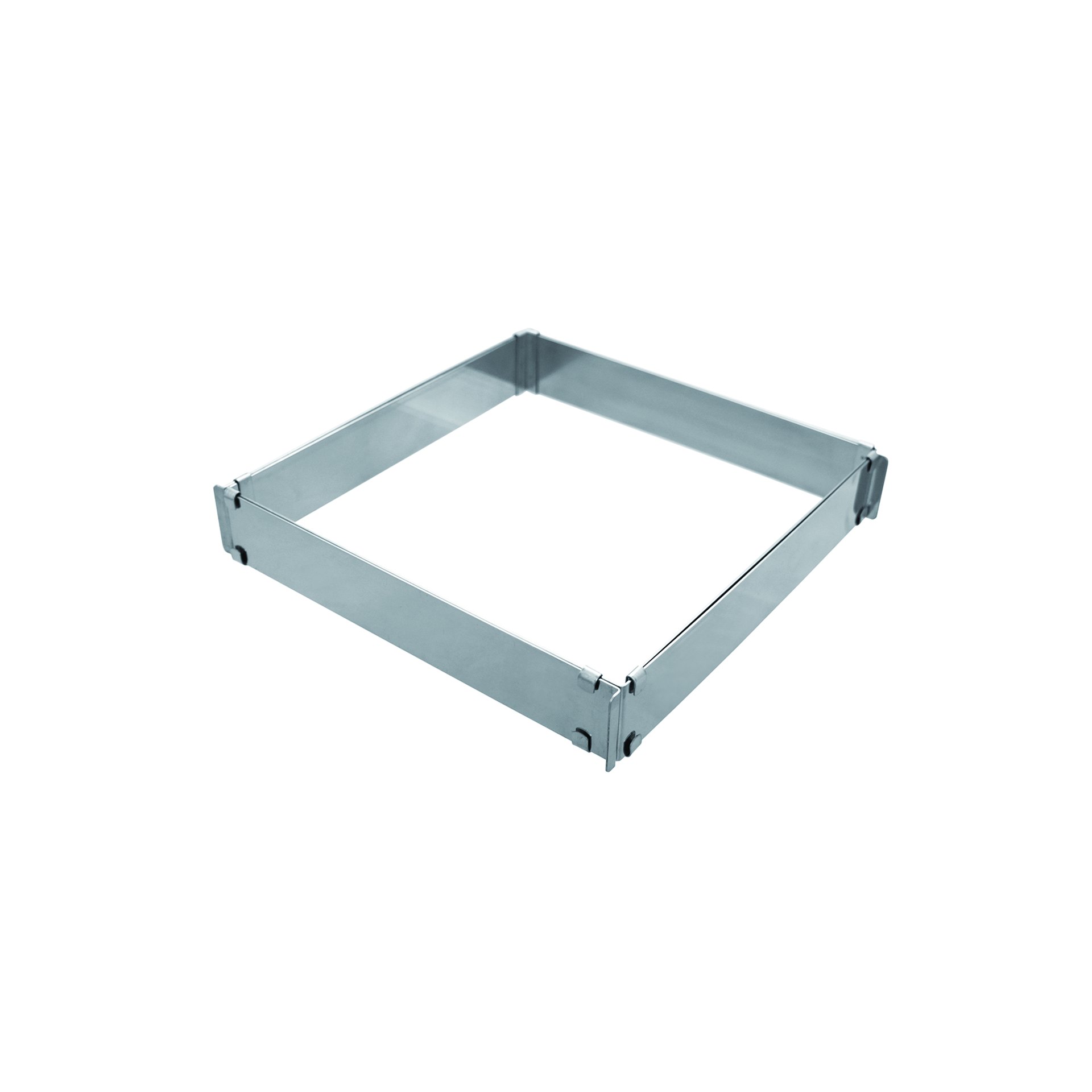 Backrahmen rechteckig ,verstellbar, Maße: 300 x 300 mm Backrahmen rechteckig ,verstellbar, Maße: 300 x 300 mm