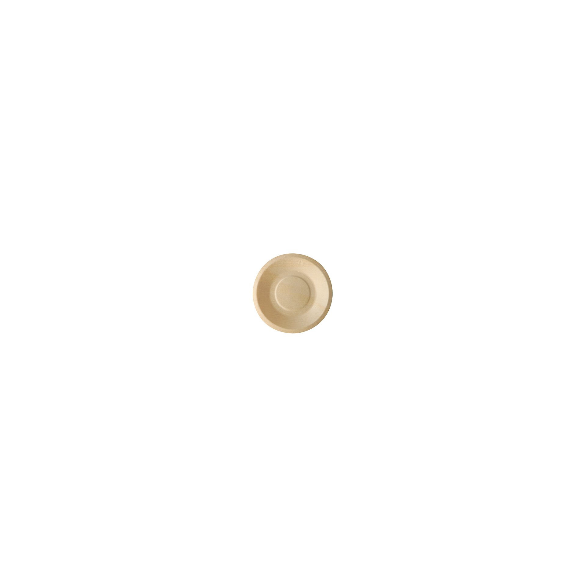 Fingerfood - Teller, Holz "pure" rund Ø 14 cm · 2 cm Fingerfood - Teller, Holz "pure" rund Ø 14 cm · 2 cm