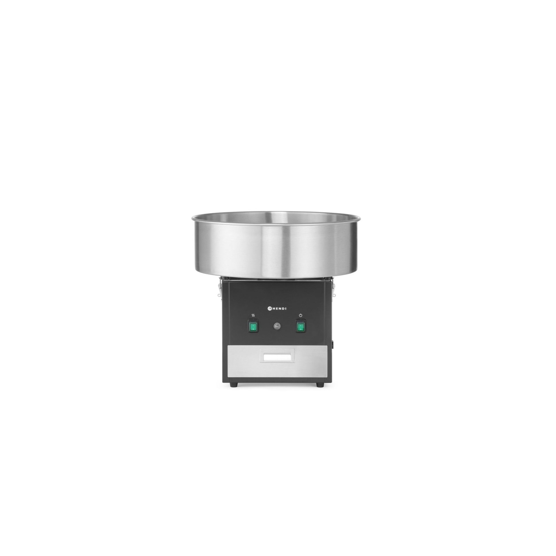 Zuckerwatte-Maschine , Schwarz, 220-240V/1130W, 520x520x(H)503mm