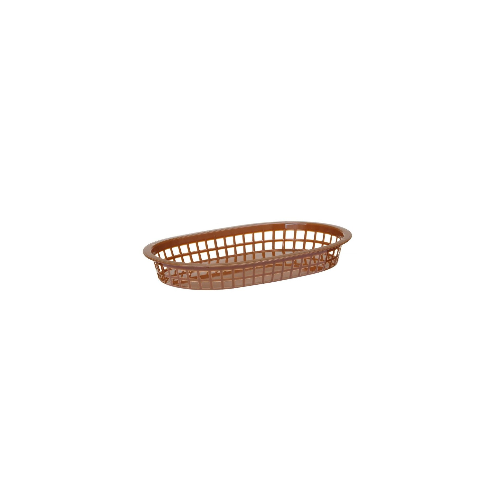 Servierkörbe im Fastfood-Stil, Braun 275x175x(H)38mm Servierkörbe im Fastfood-Stil, Braun 275x175x(H)38mm