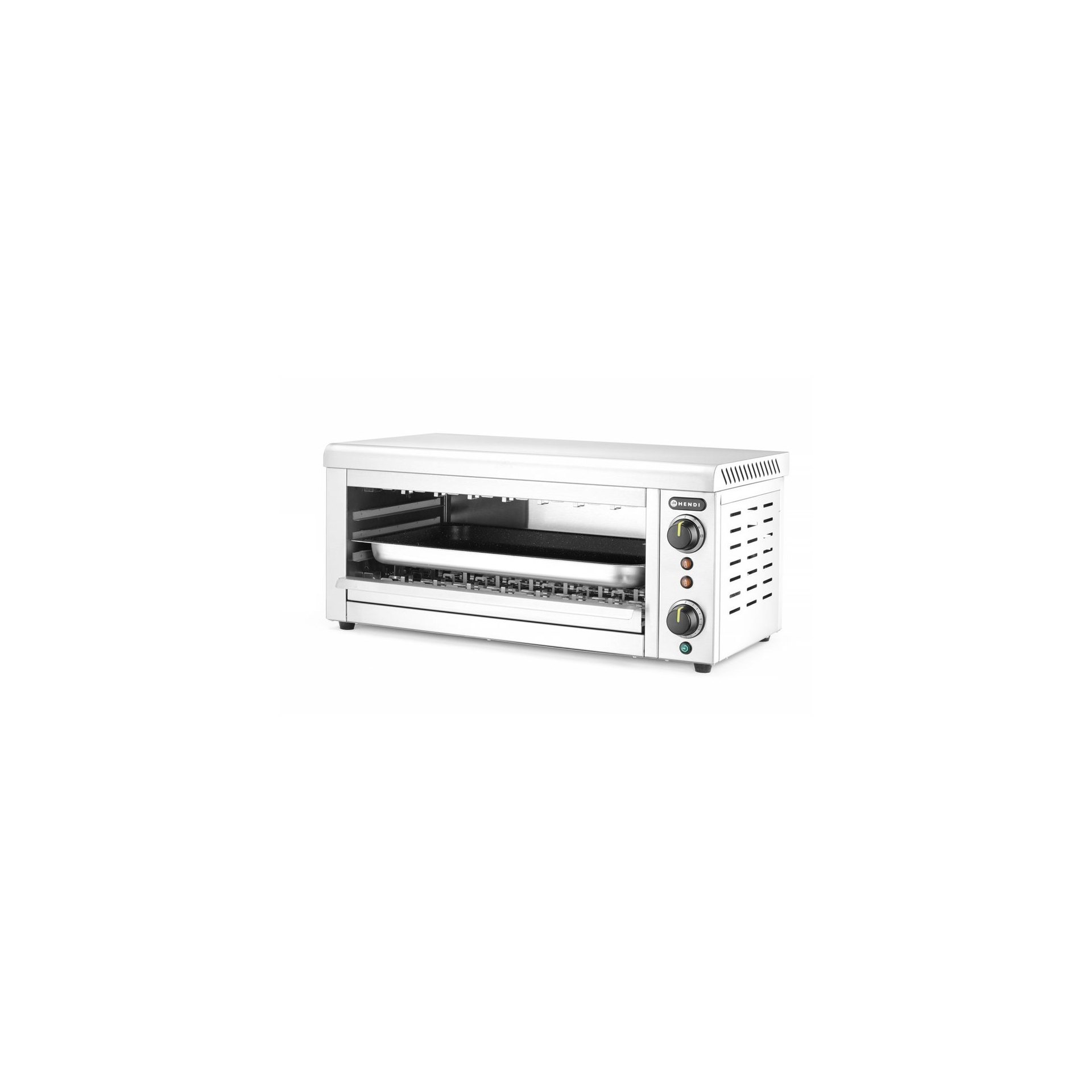Salamander mit Quarz-Infrarotheizelement, 230V/3645W, 689x397x(H)318mm