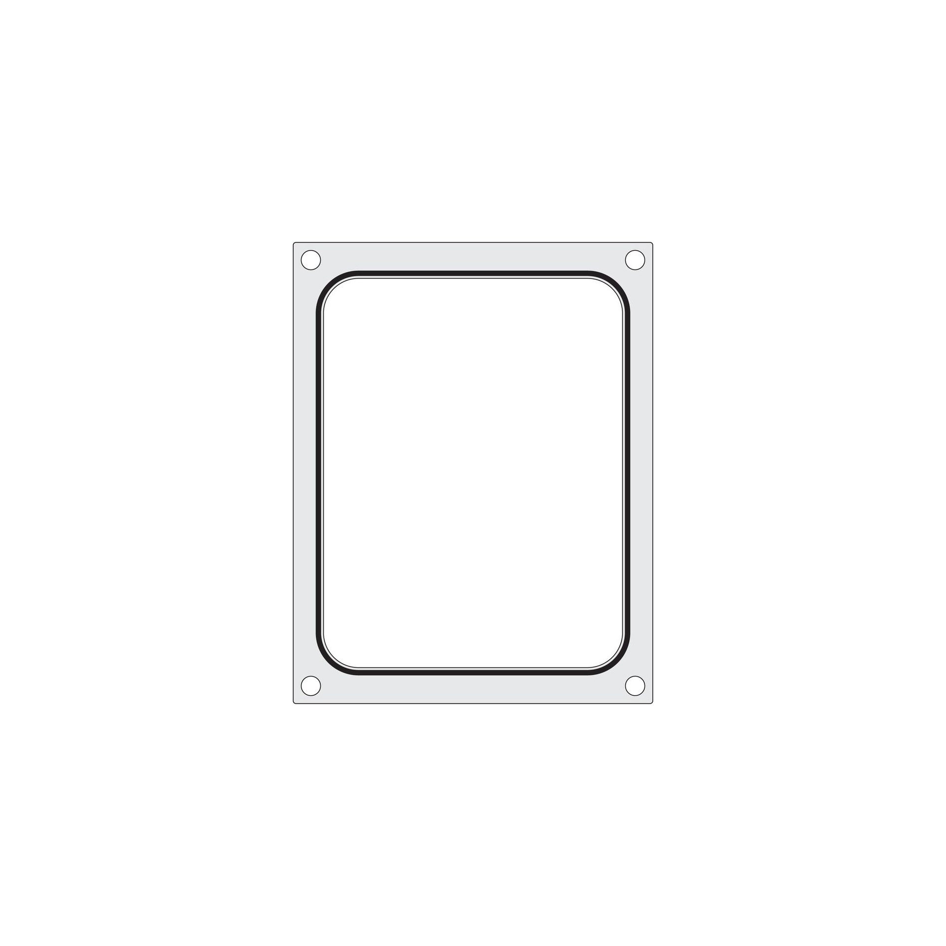 Matrize für Versiegelungsmaschine, ein Behälter (227x178 mm)
