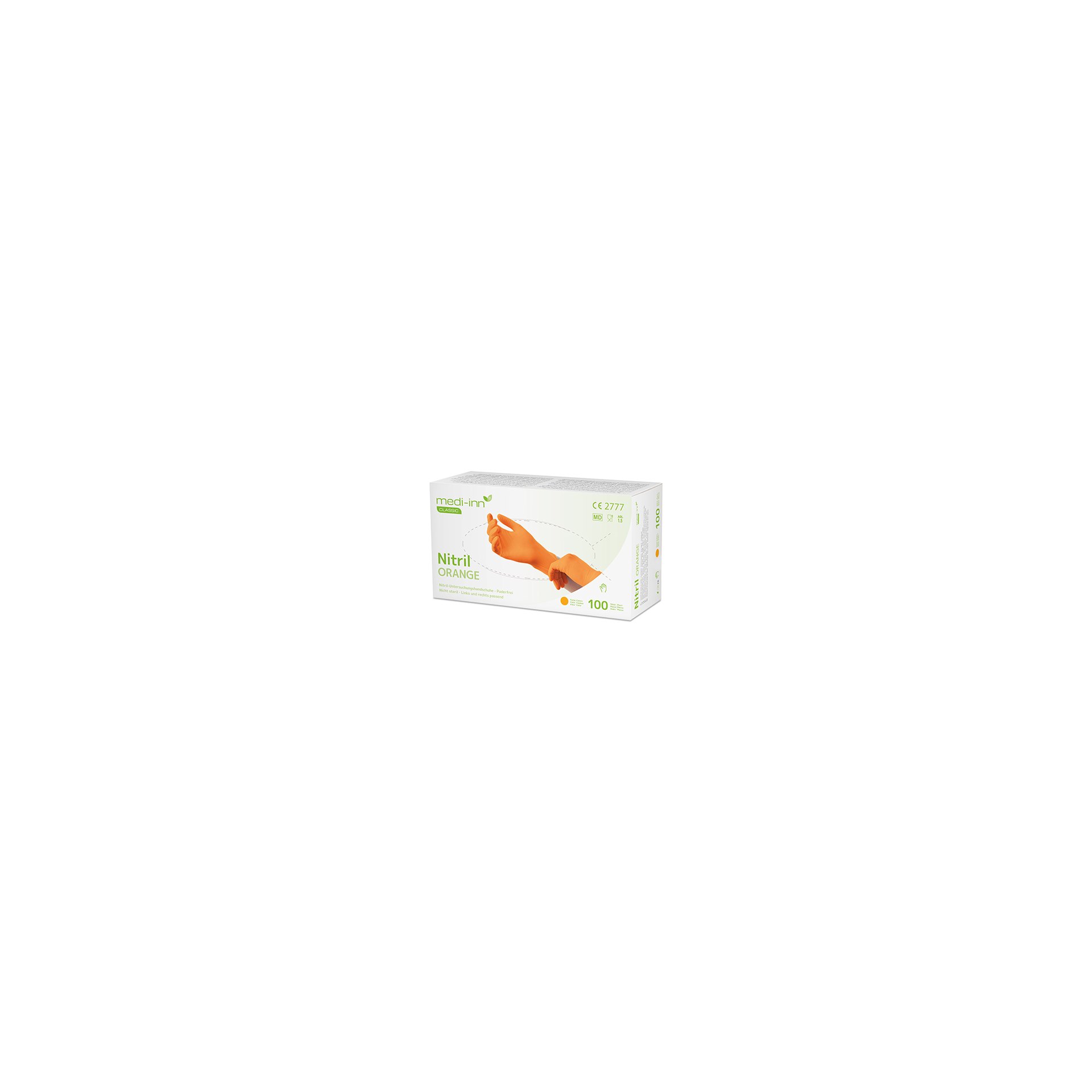 "Medi-Inn Classic" Handschuhe, Nitril puderfrei orange "Nitril Orange" Größe: M "Medi-Inn Classic" Handschuhe, Nitril puderfrei orange "Nitril Orange" Größe: XL